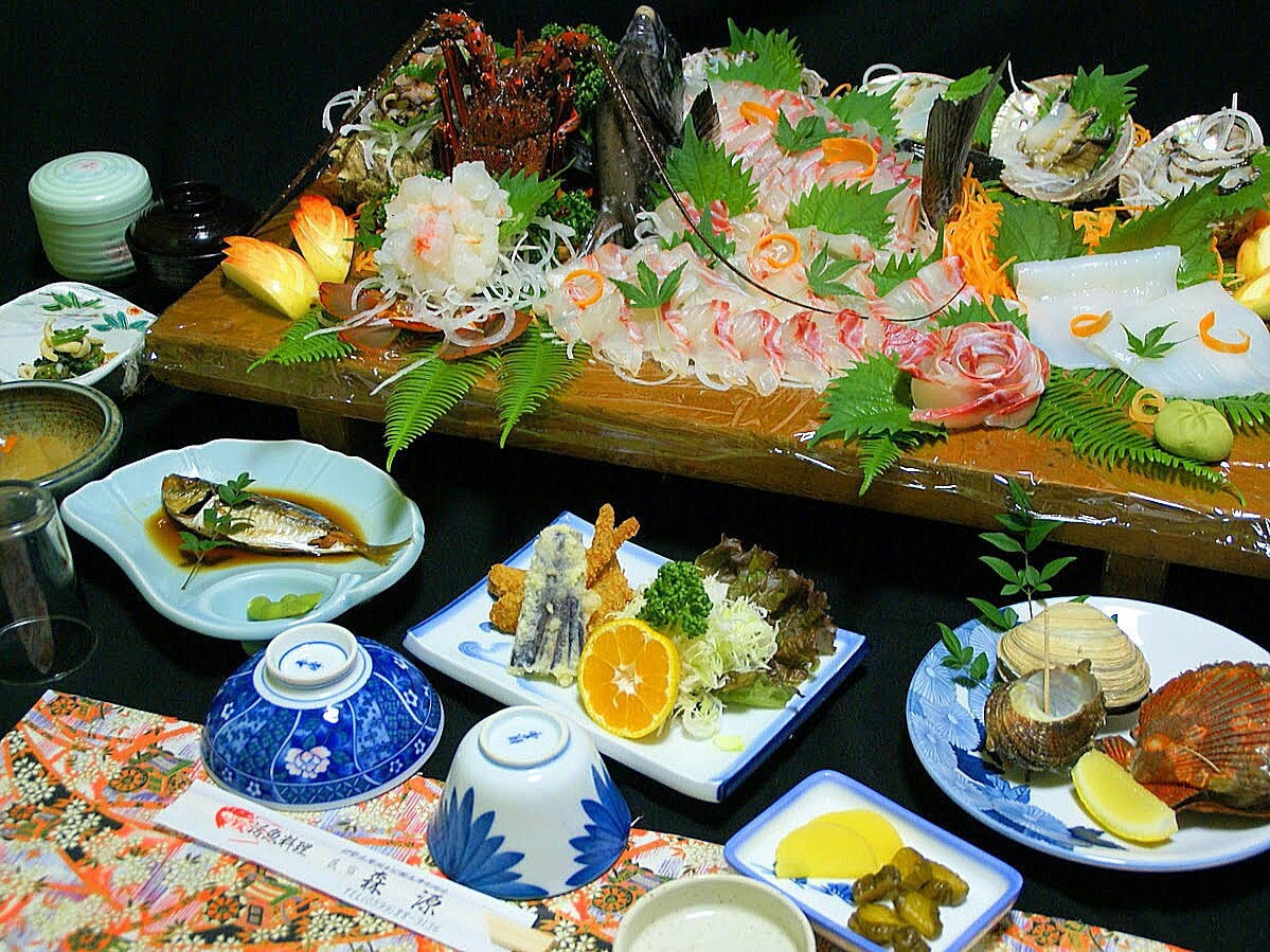 渔夫的黄金套餐（伊势龙虾、鲍鱼、头巾、图案）计划