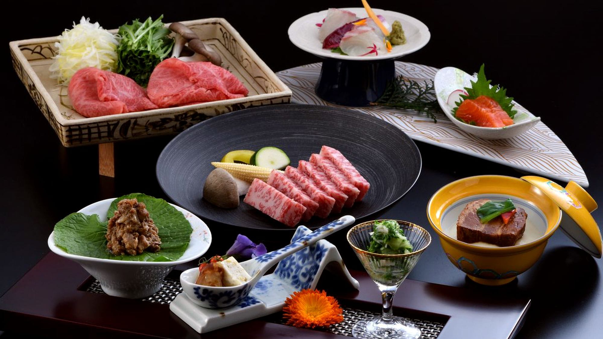 Certified Omi Beef Kaiseki