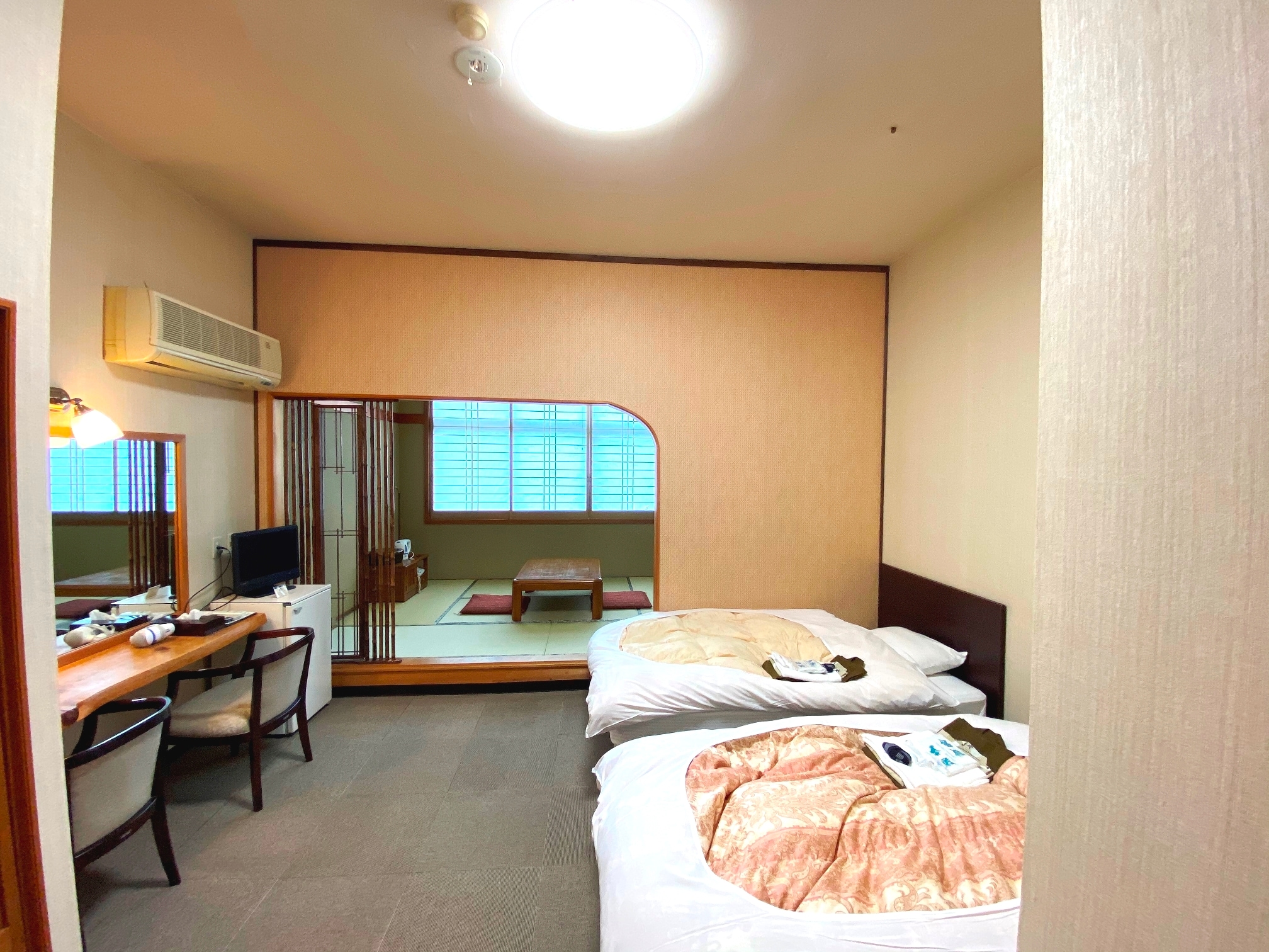 K New Building 2F Twin bed room + Japanese style room 6 tatami K223