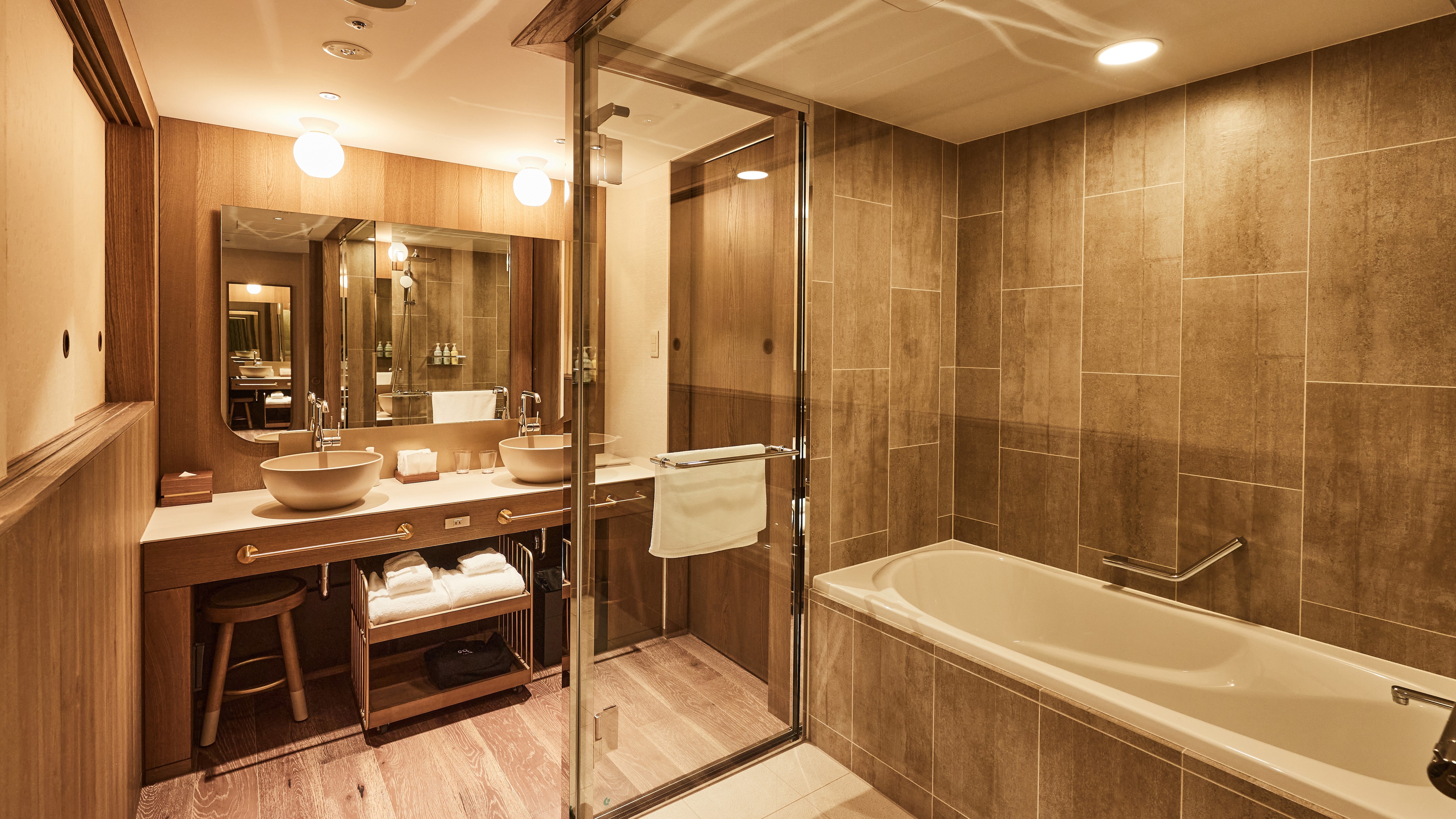 [Garden view terrace twin] Bathroom *Photo is an example