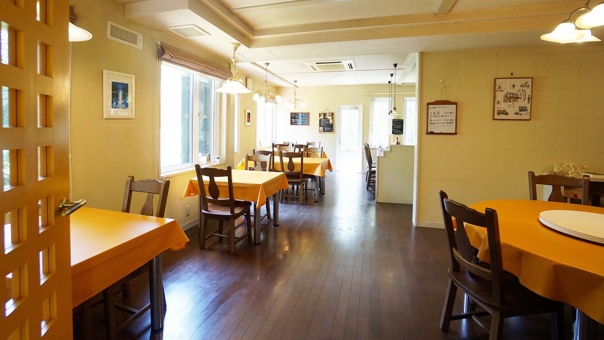 餐点将在餐厅供应。