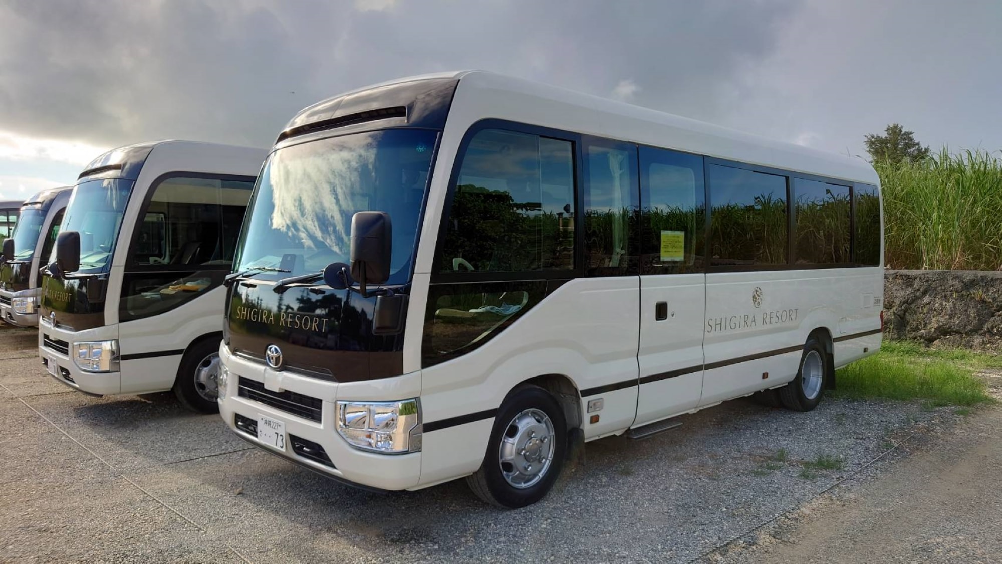 [Resort shuttle bus] A shuttle bus connecting each facility operates from 9:00 to 22:00.