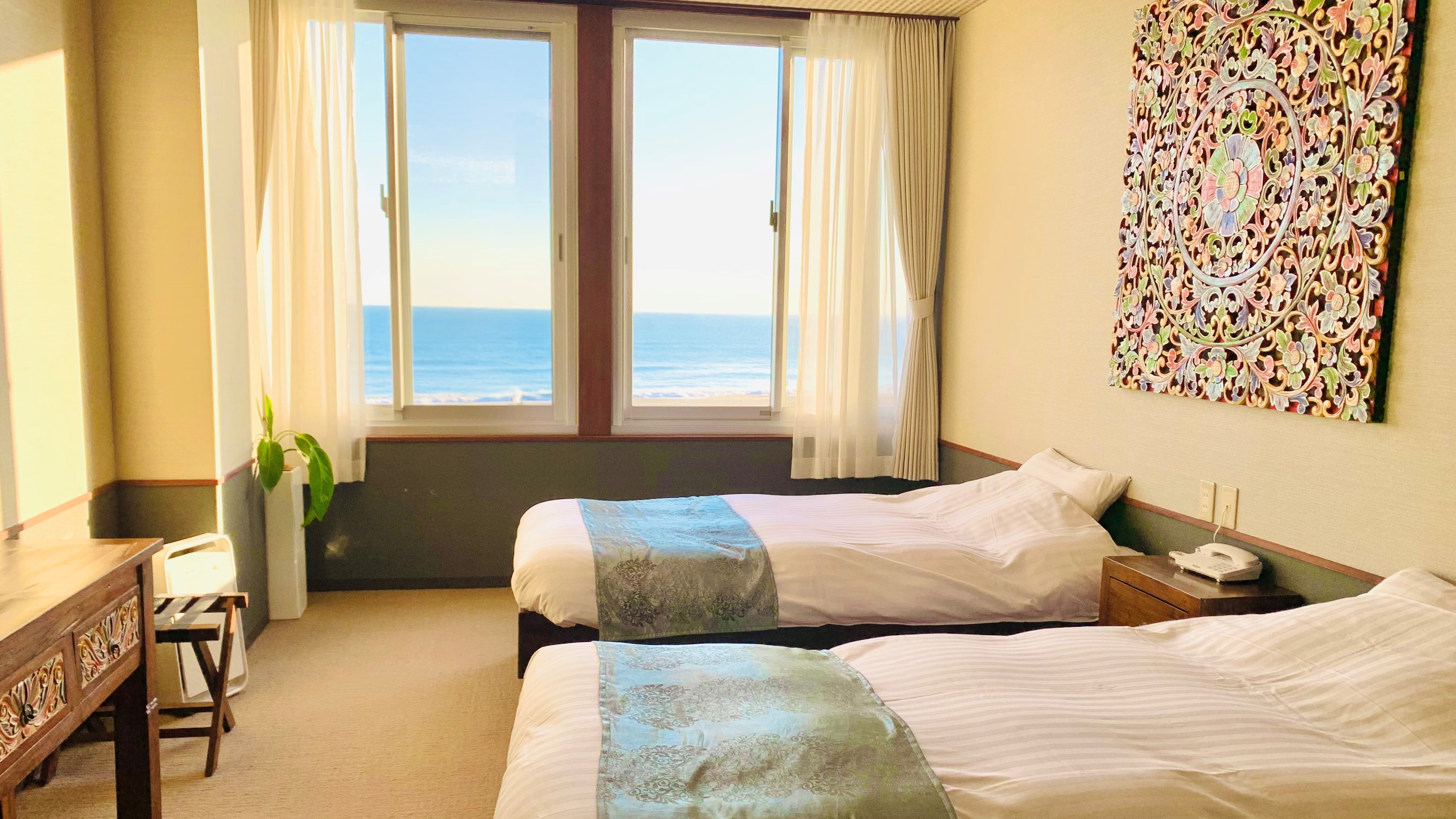 Ocean view Western-style room