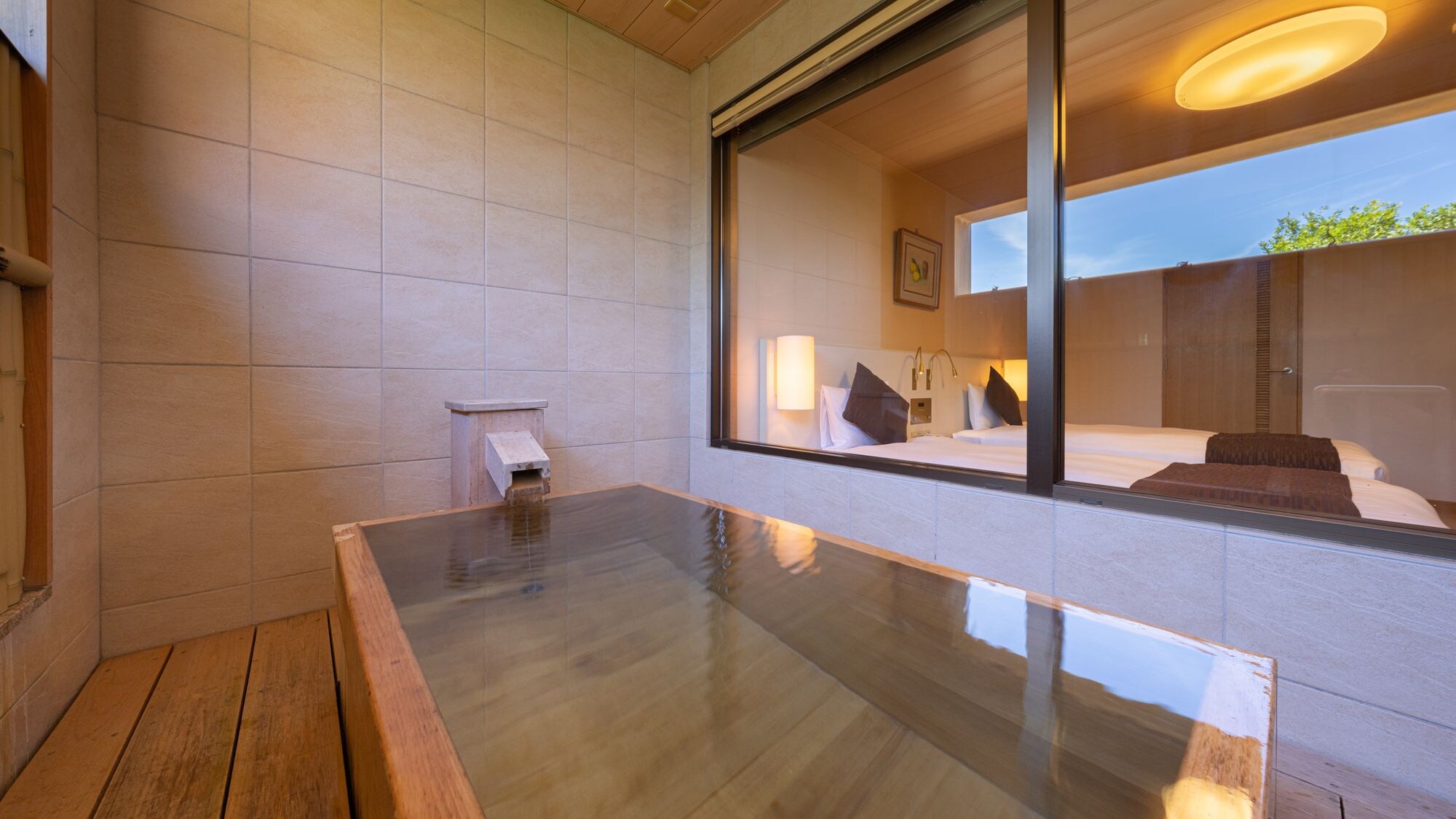 【露天風呂付き】デラックス和洋室【58平米】