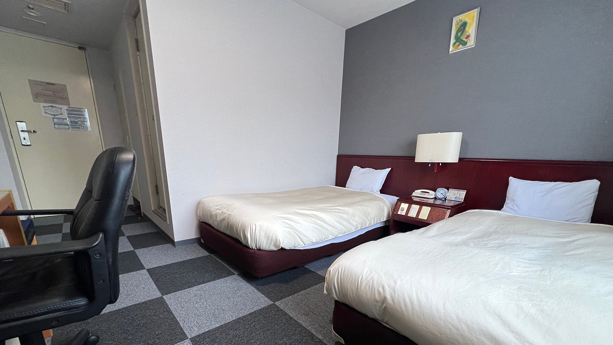 Standard twin: 15.6 square meters