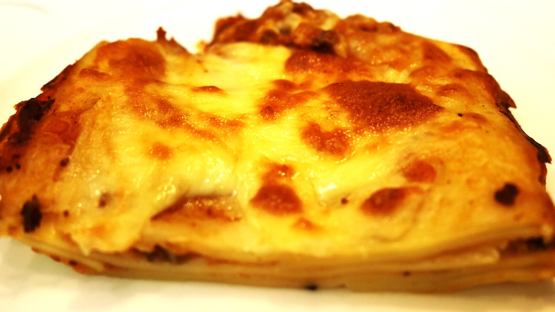 Lasagna made with homemade fresh pasta