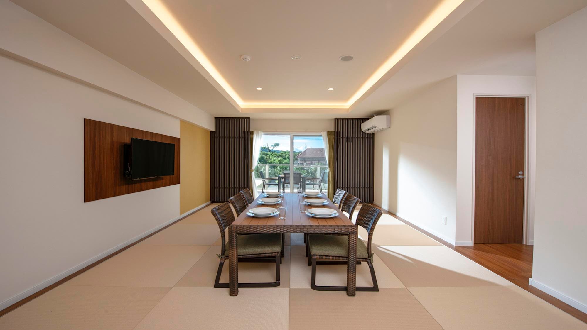 [Moderate barrier-free room] Living room and bedroom