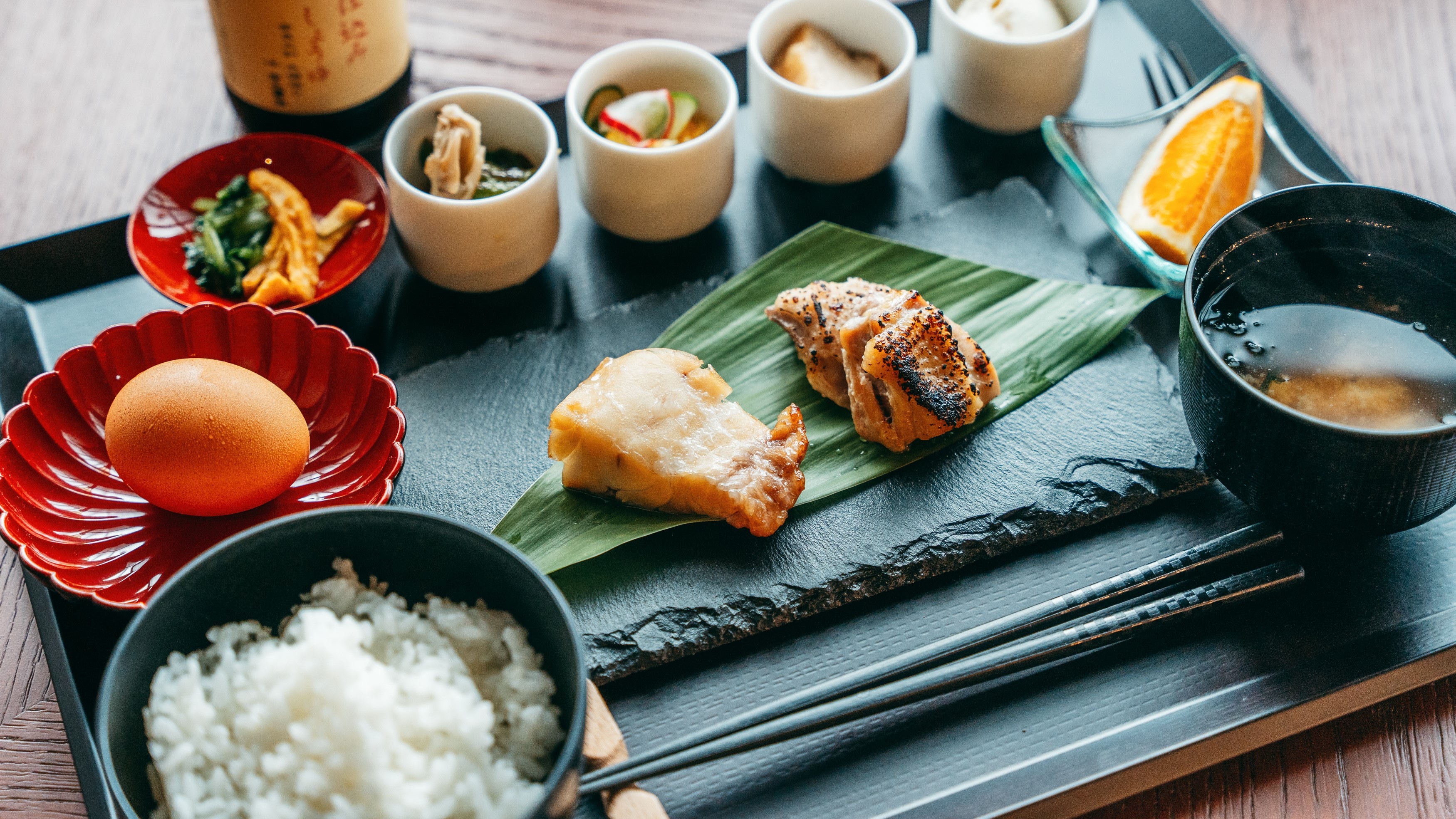 Western restaurant Kemuri (5 min walk): Breakfast