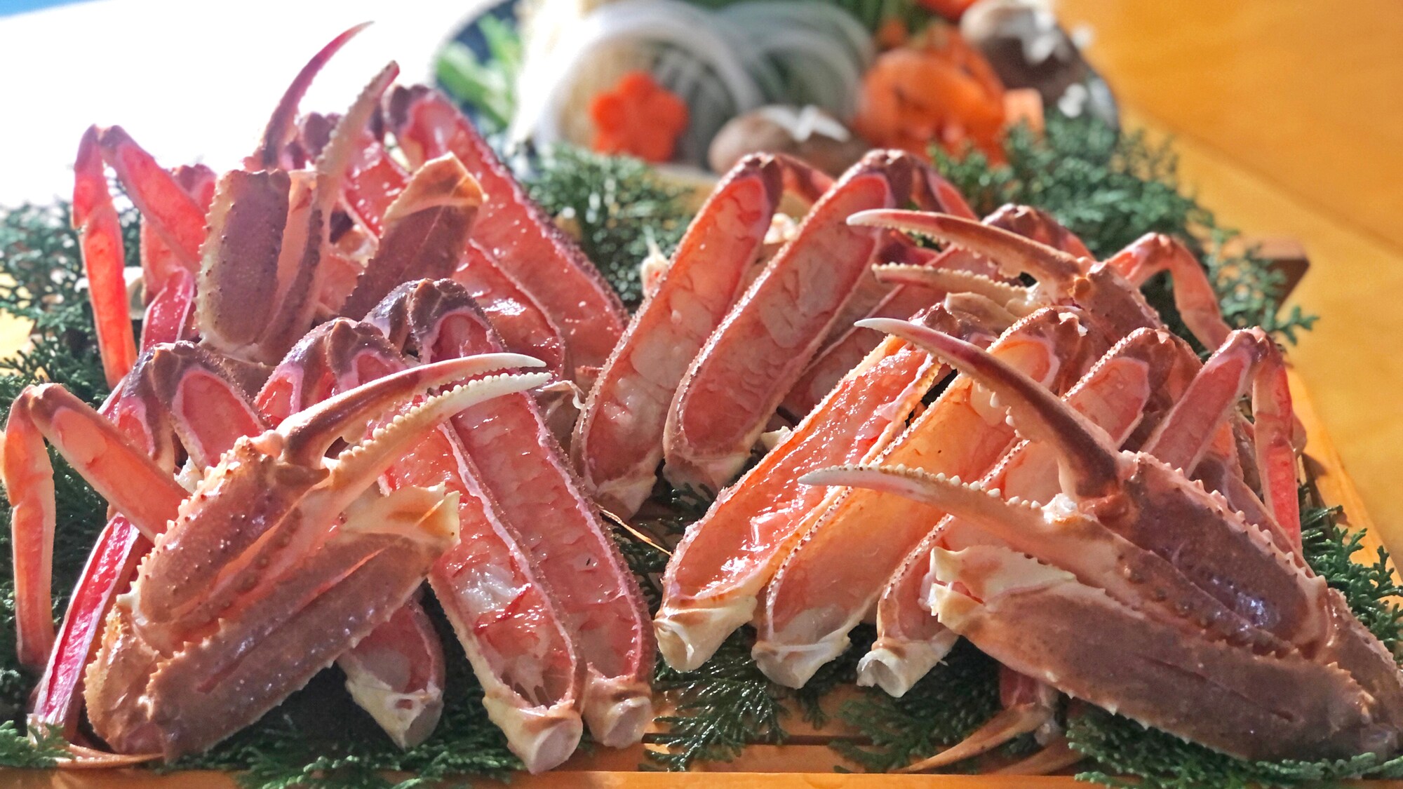 [Room only + crab hotpot] Two 3L crab shoulders per person ♪ Cut into pieces to make it easier to eat.