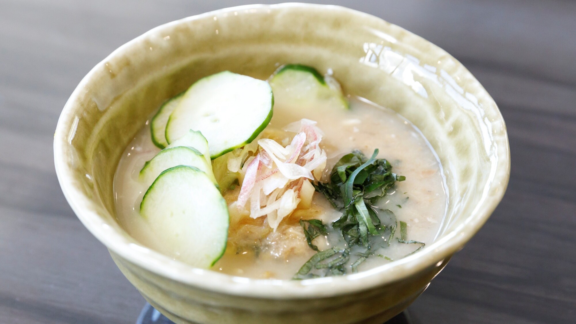 [Example of breakfast buffet] We also have Miyazaki specialty, chilled soup.