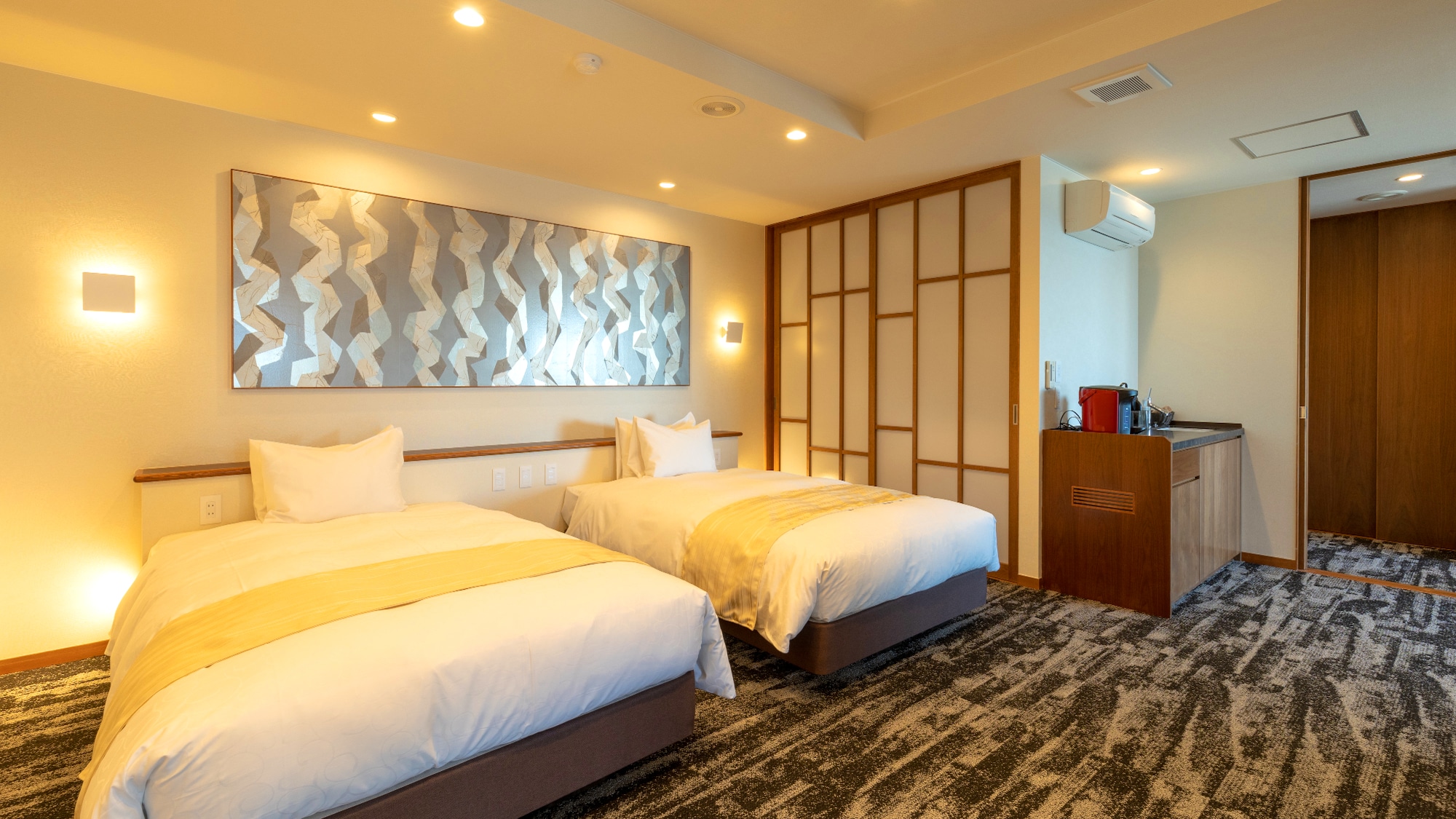 Kamar khusus untuk debut pada Desember 2022! Kamar tidur dengan tempat tidur semi-double!
