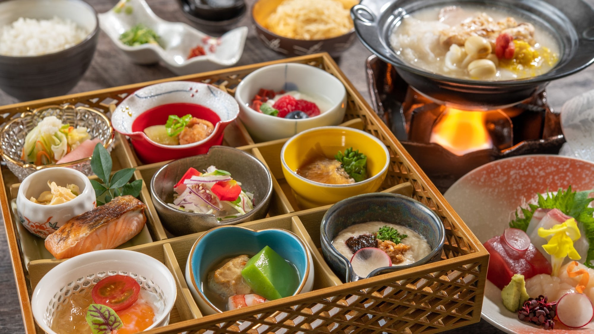 [Breakfast] A Japanese meal will be prepared for each person.