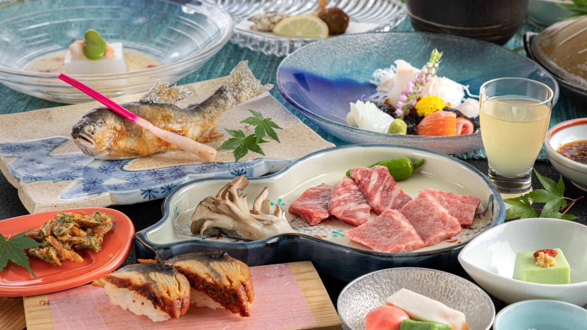 【저녁식사】 봉래소와 단도규를 미니스테이크로 먹어 비교해 「맛 쿠라베 가이세키」 일례