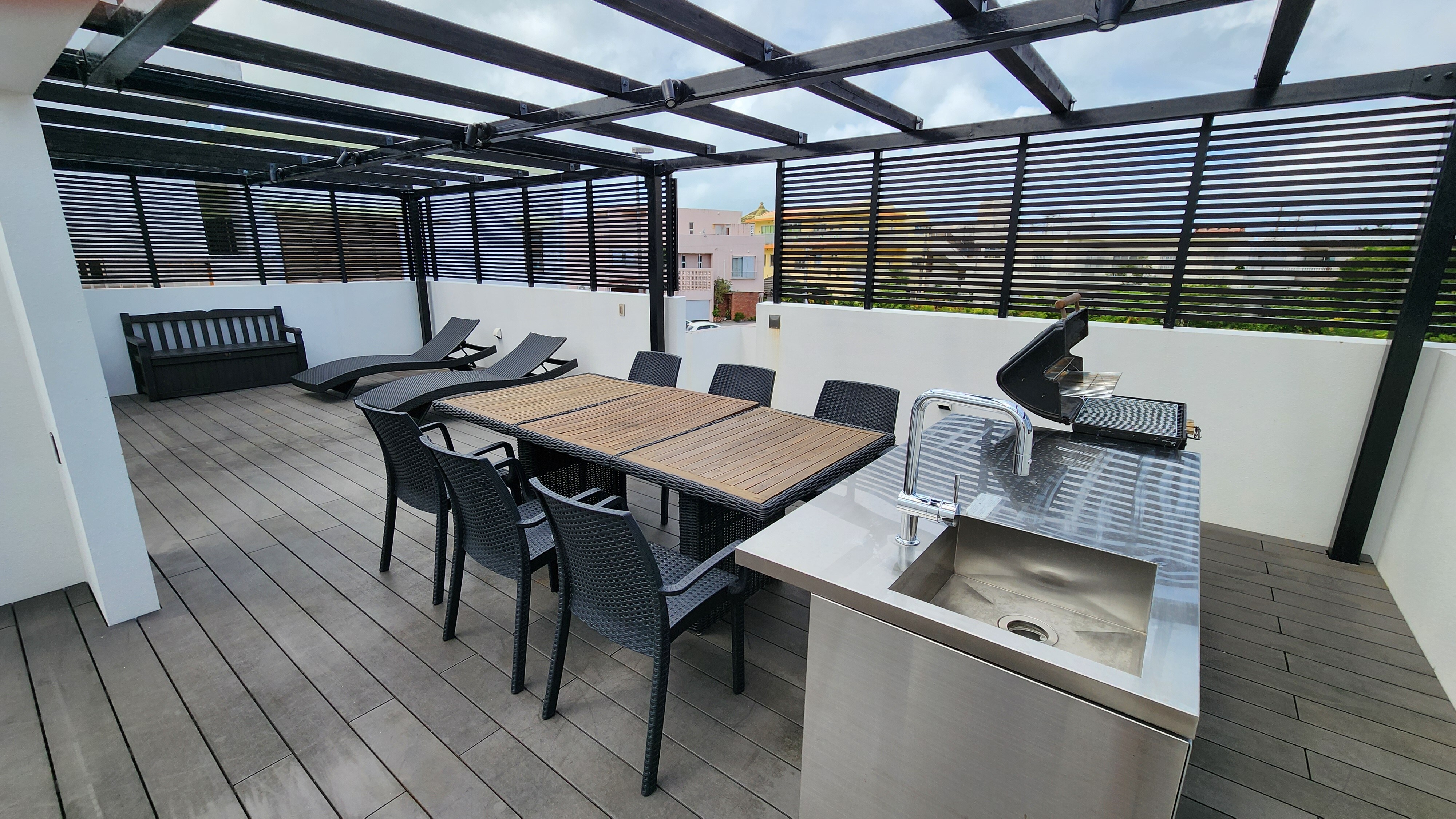 Roof terrace