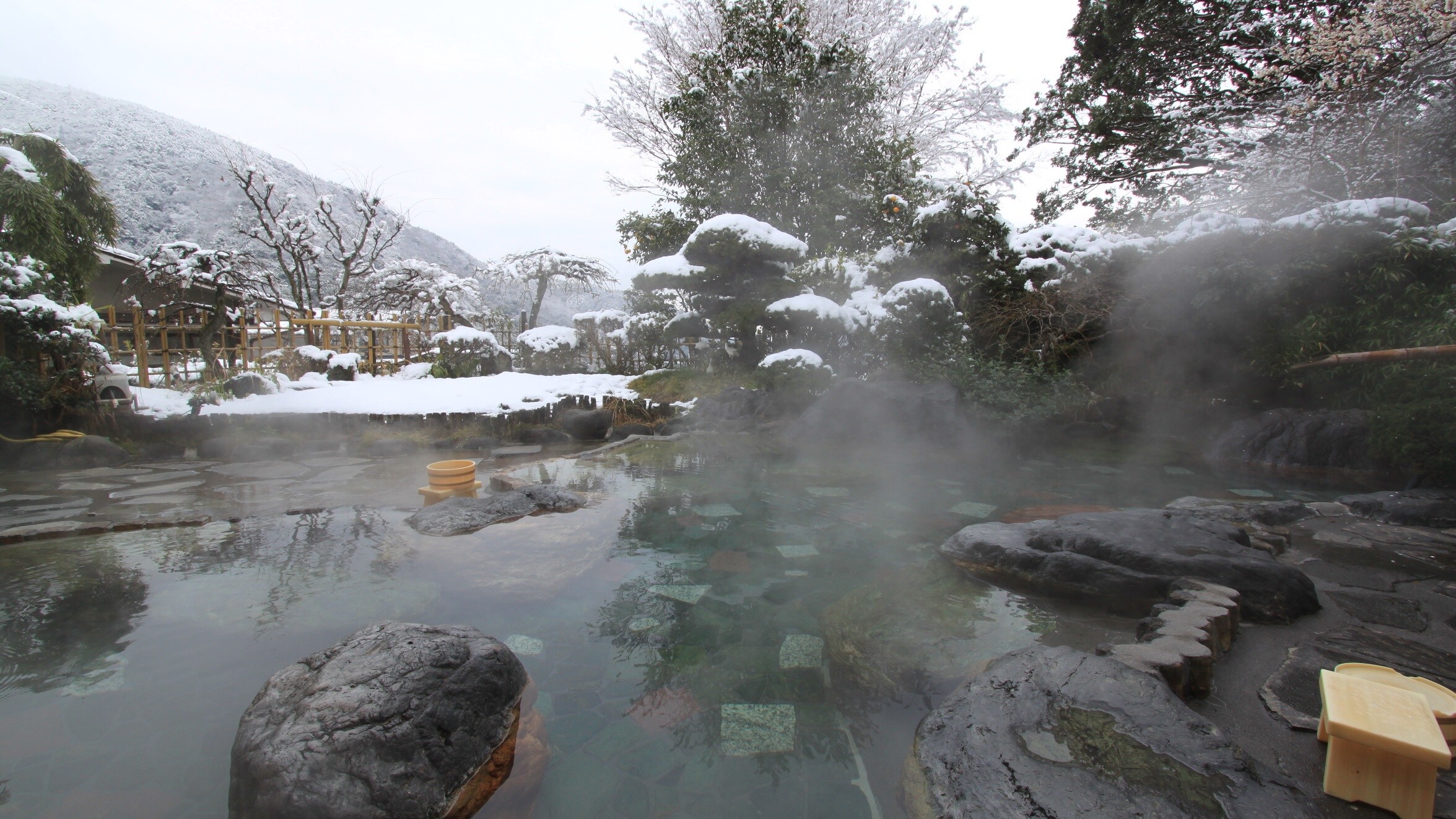 雪妝「庭園露天浴池」