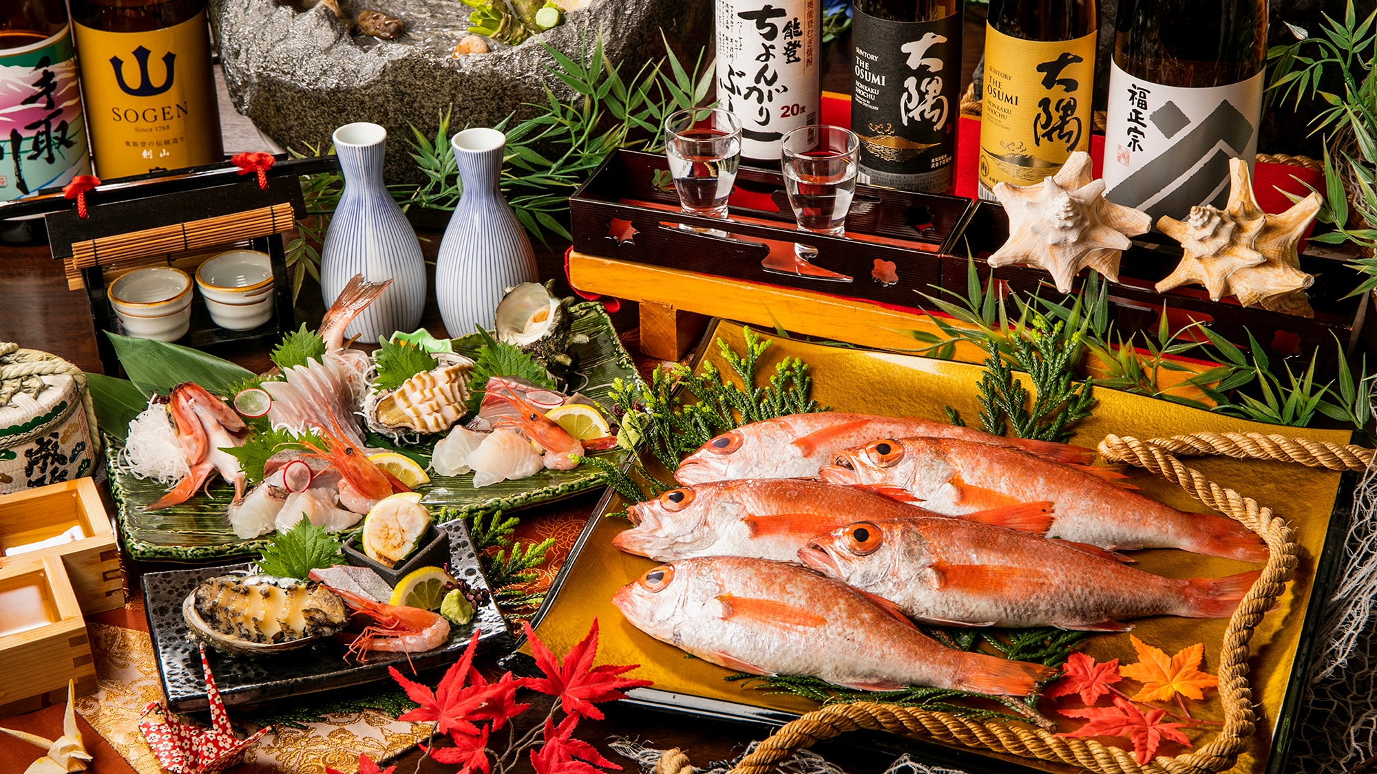 贅を尽くした美食の数々