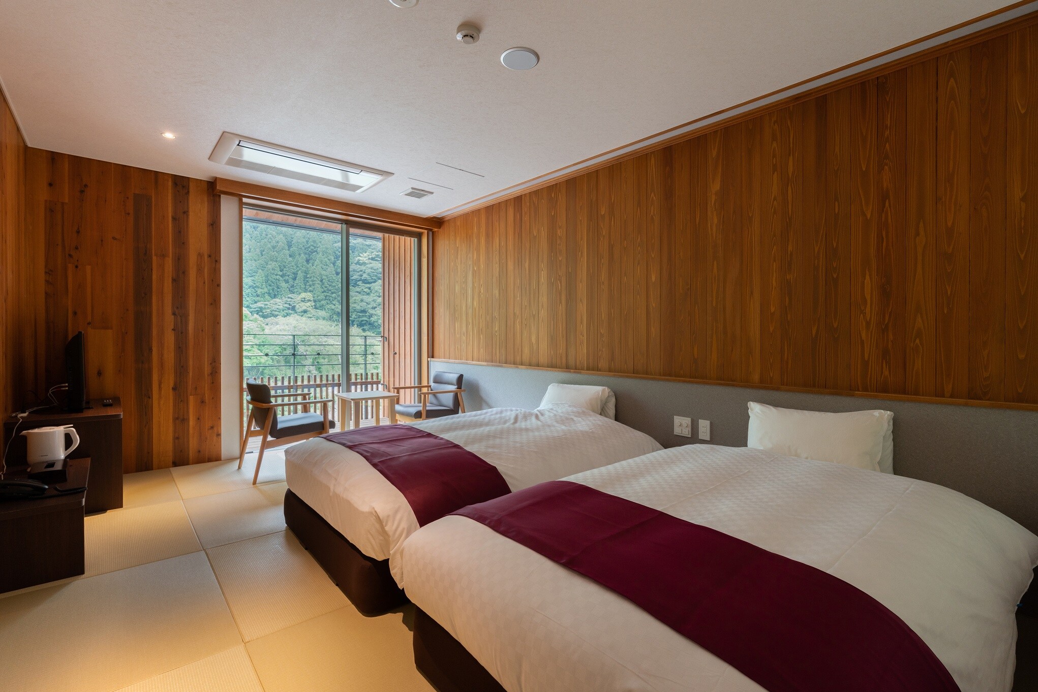 Kamar twin bebas rokok