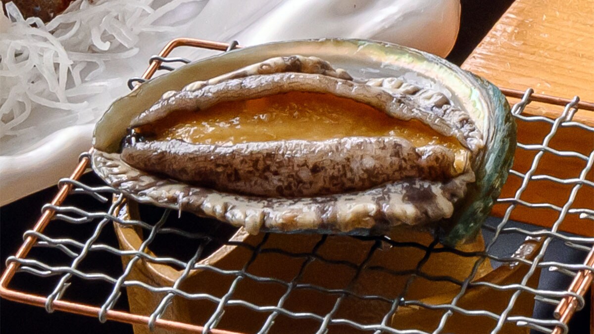 전복무용구이!