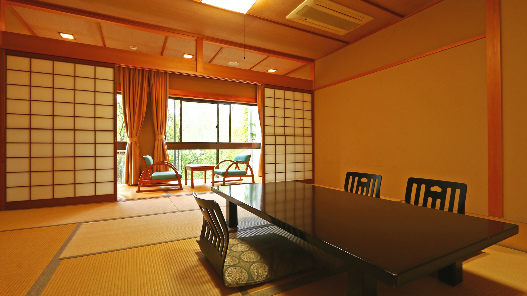 [ห้องสไตล์ญี่ปุ่นไร้สิ่งกีดขวาง] ห้องพักกว้างขวางและผ่อนคลาย
