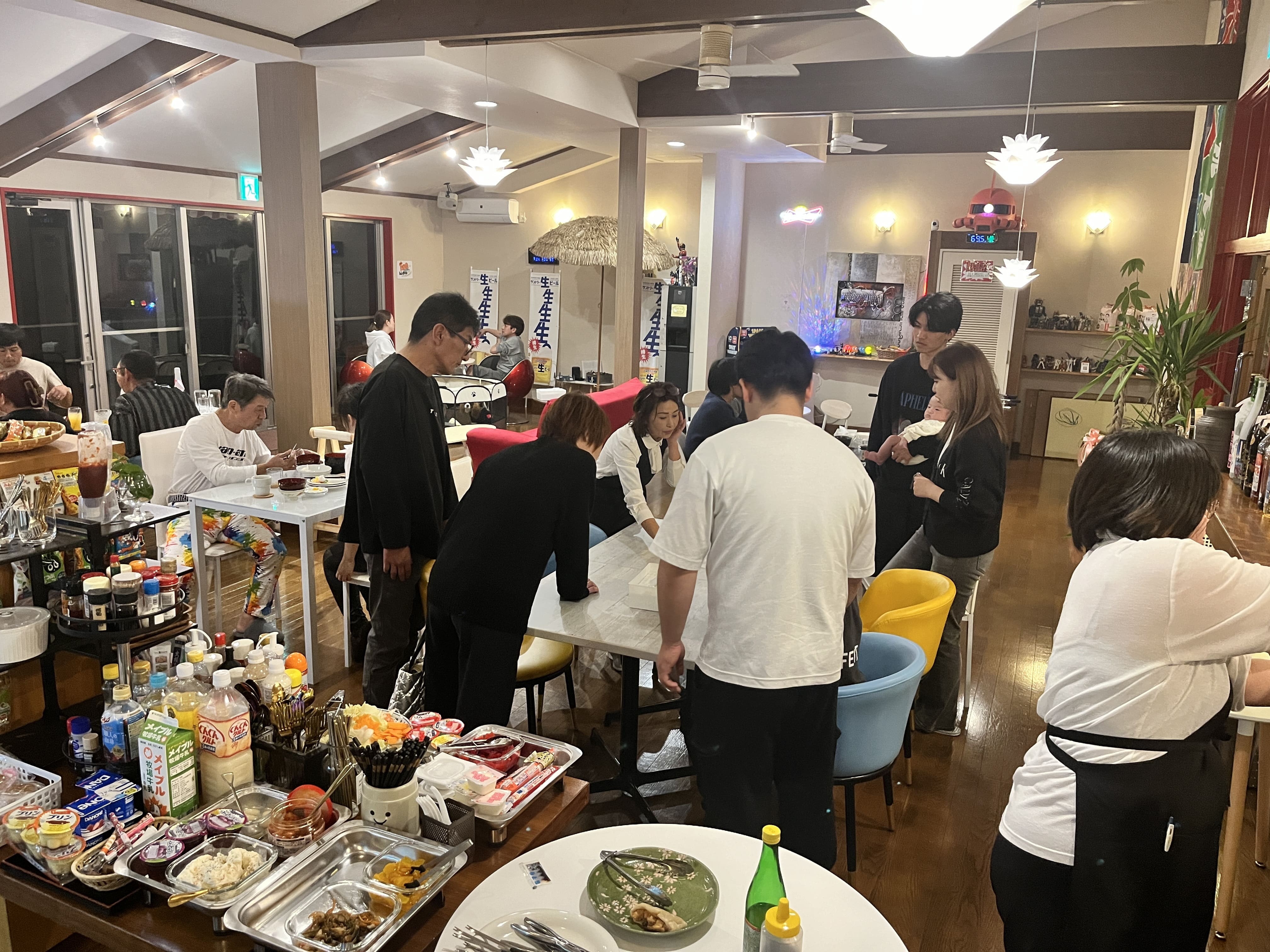 大厅自助餐
