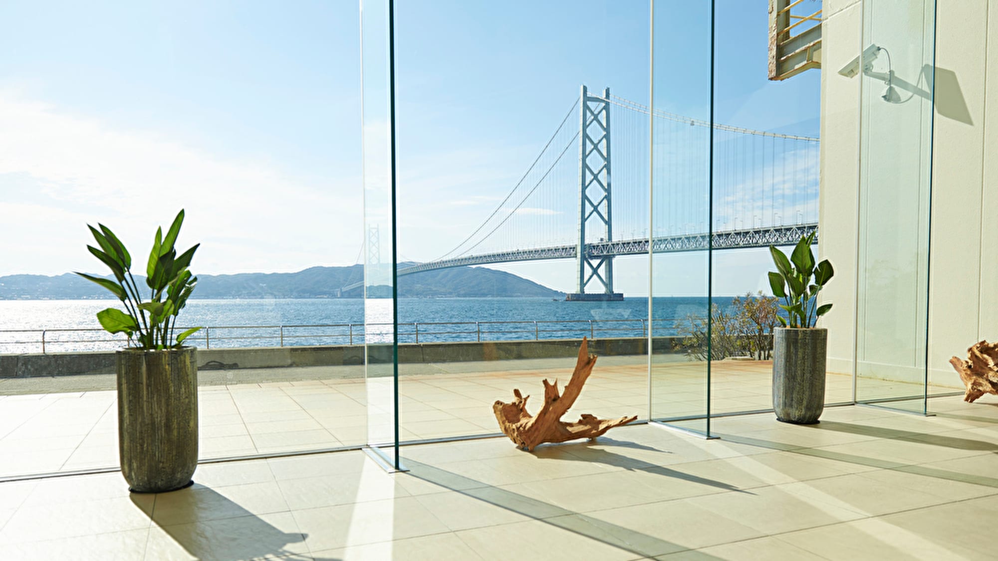 Spectacular view from the lobby