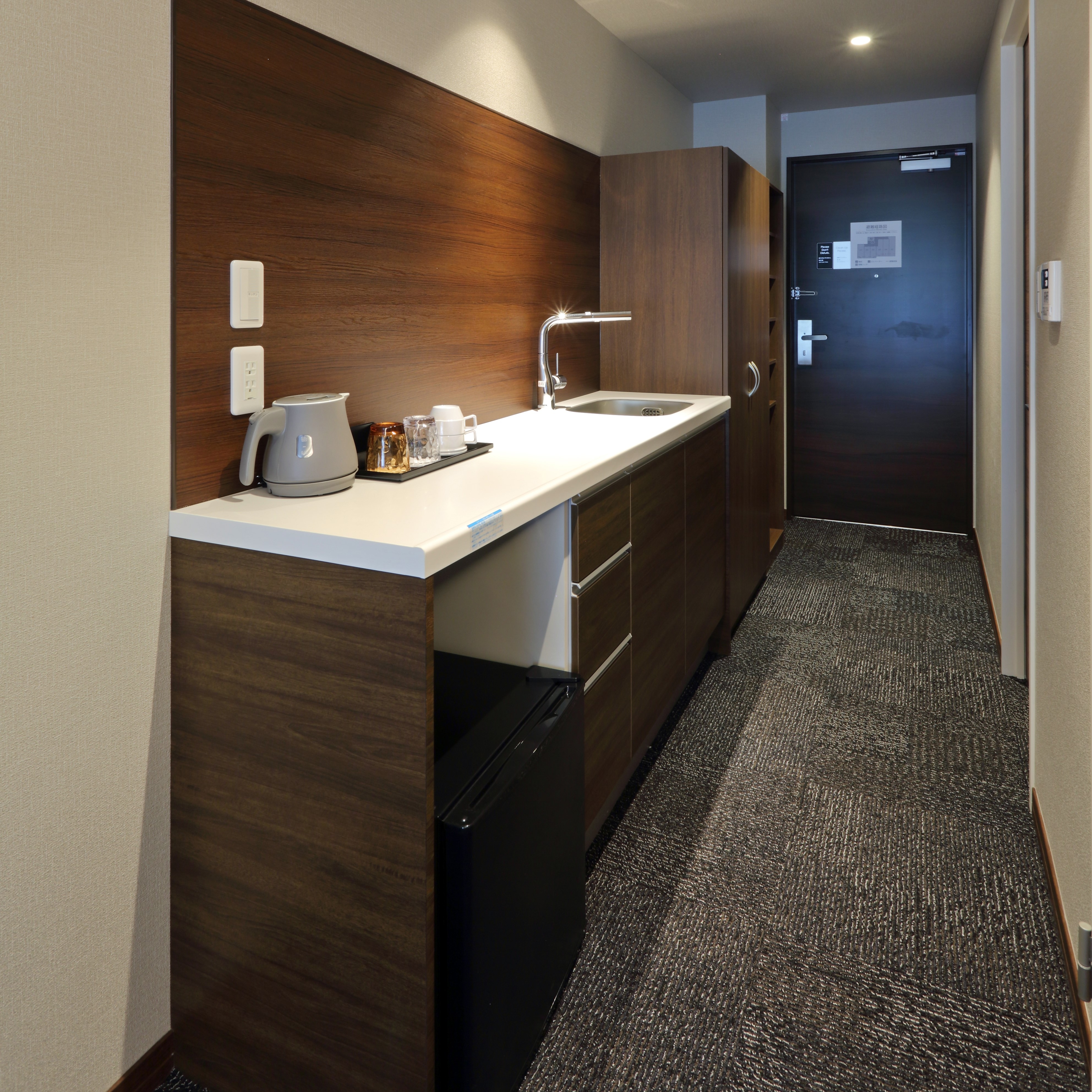 Phòng Deluxe Twin: Bếp