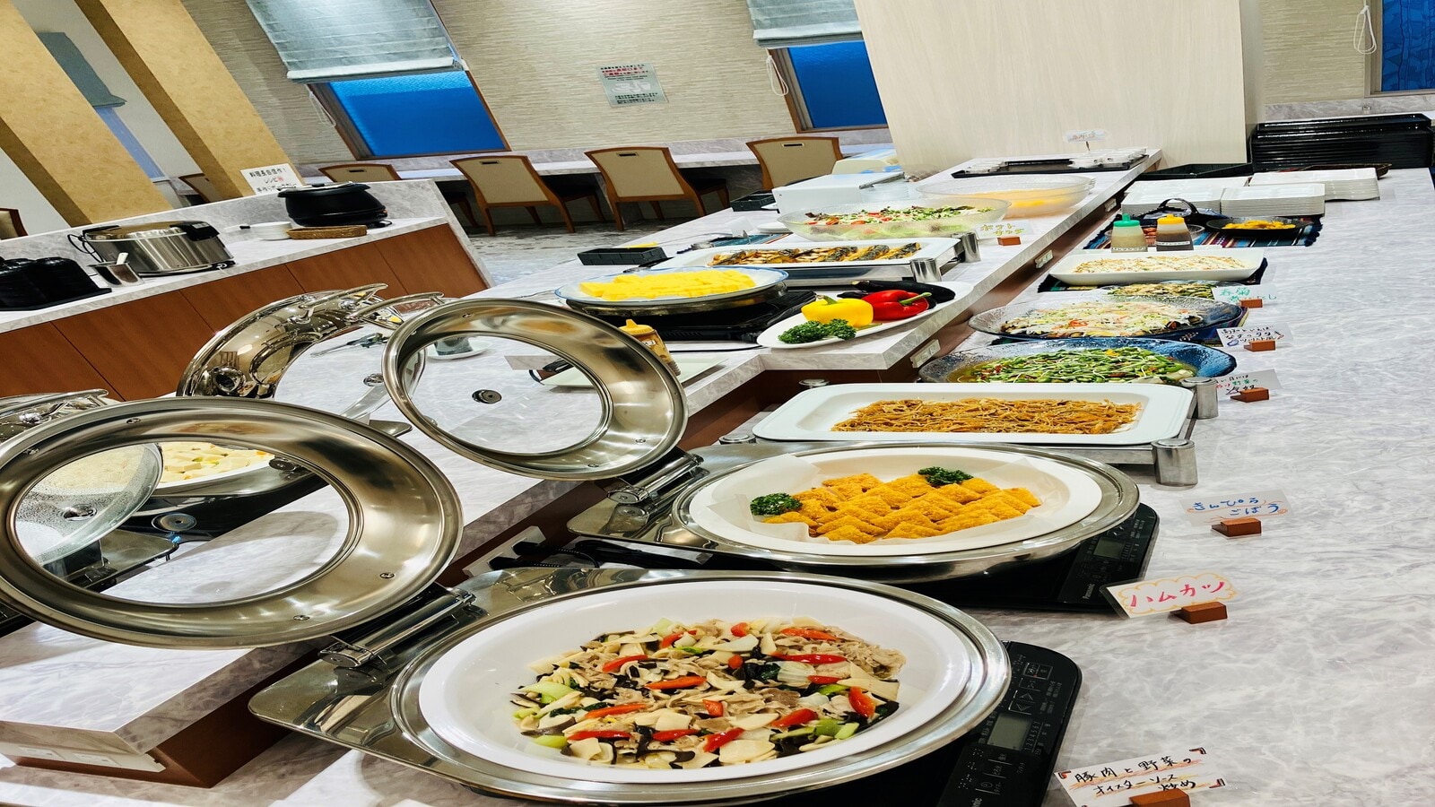 Breakfast buffet