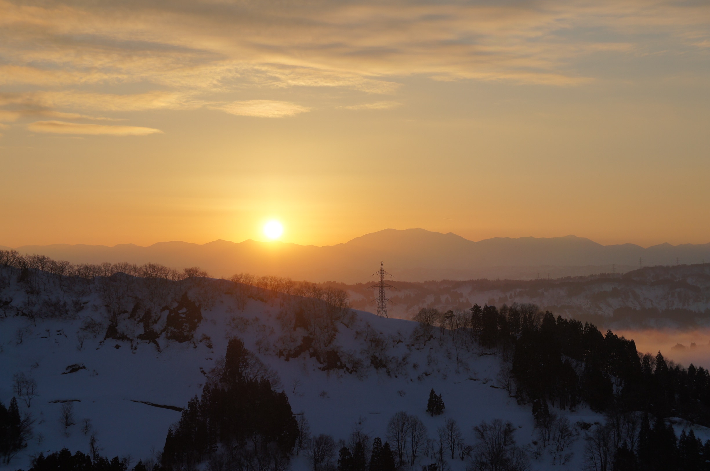 Winter Sunset