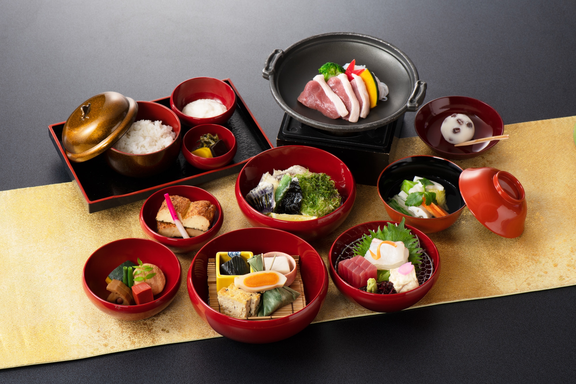 晚餐怀石料理（5500日元）