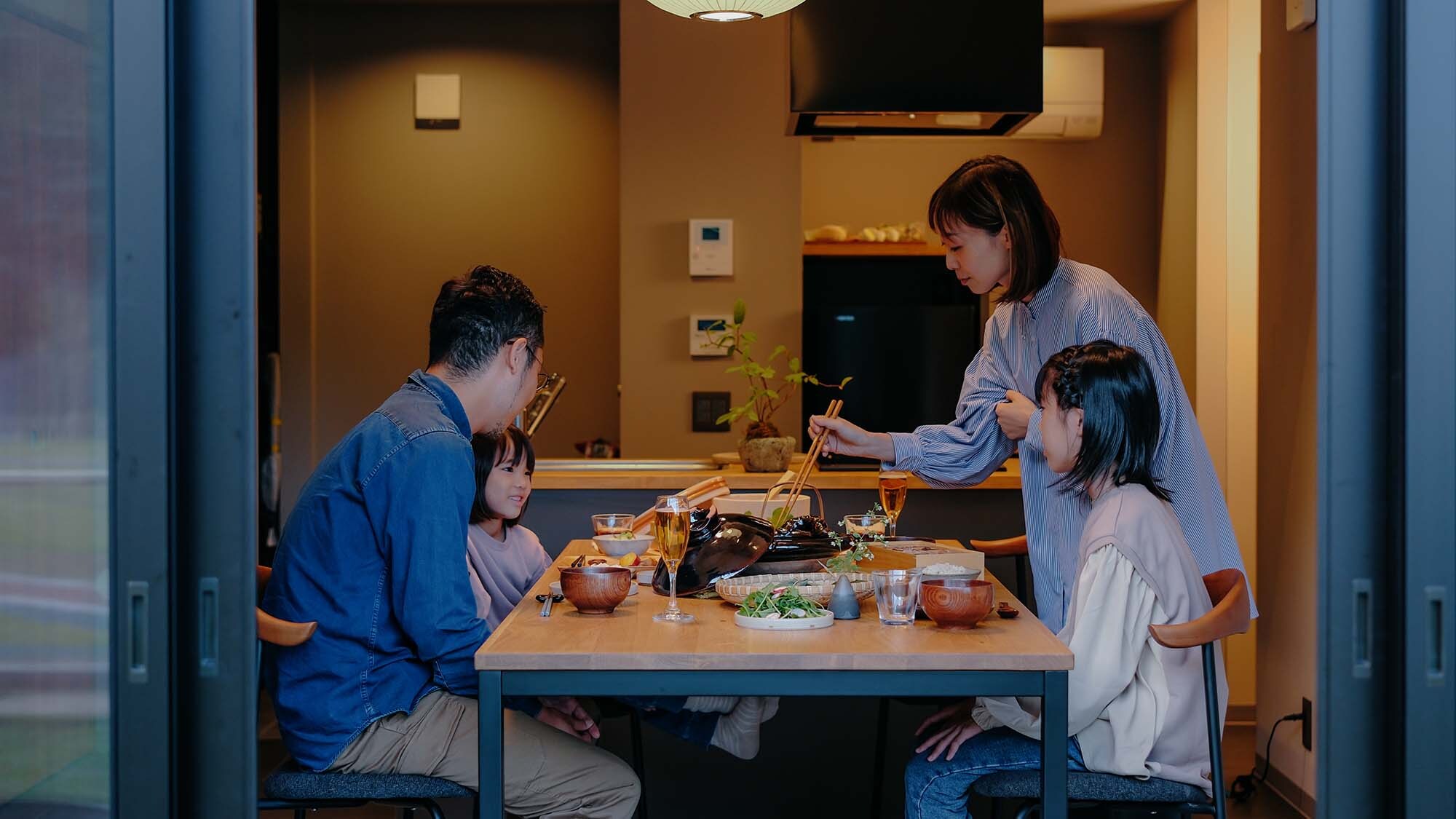 [Maximum 5 people] Mountain lodge dining