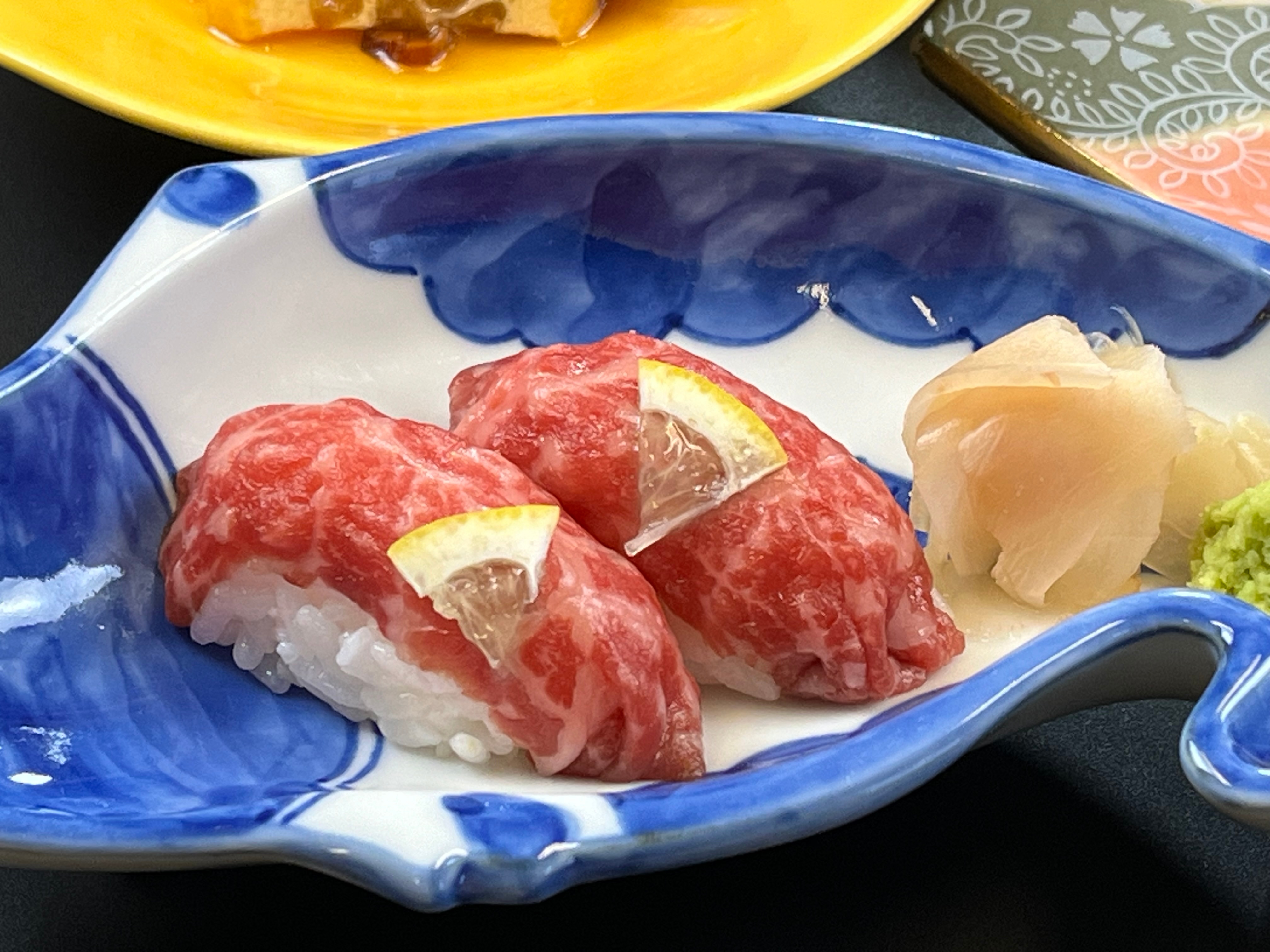 錦牛肉握壽司