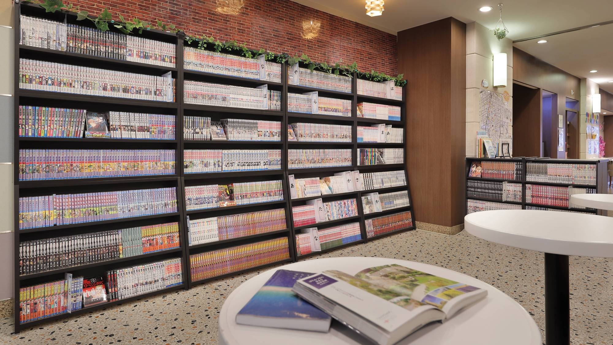 First floor manga corner