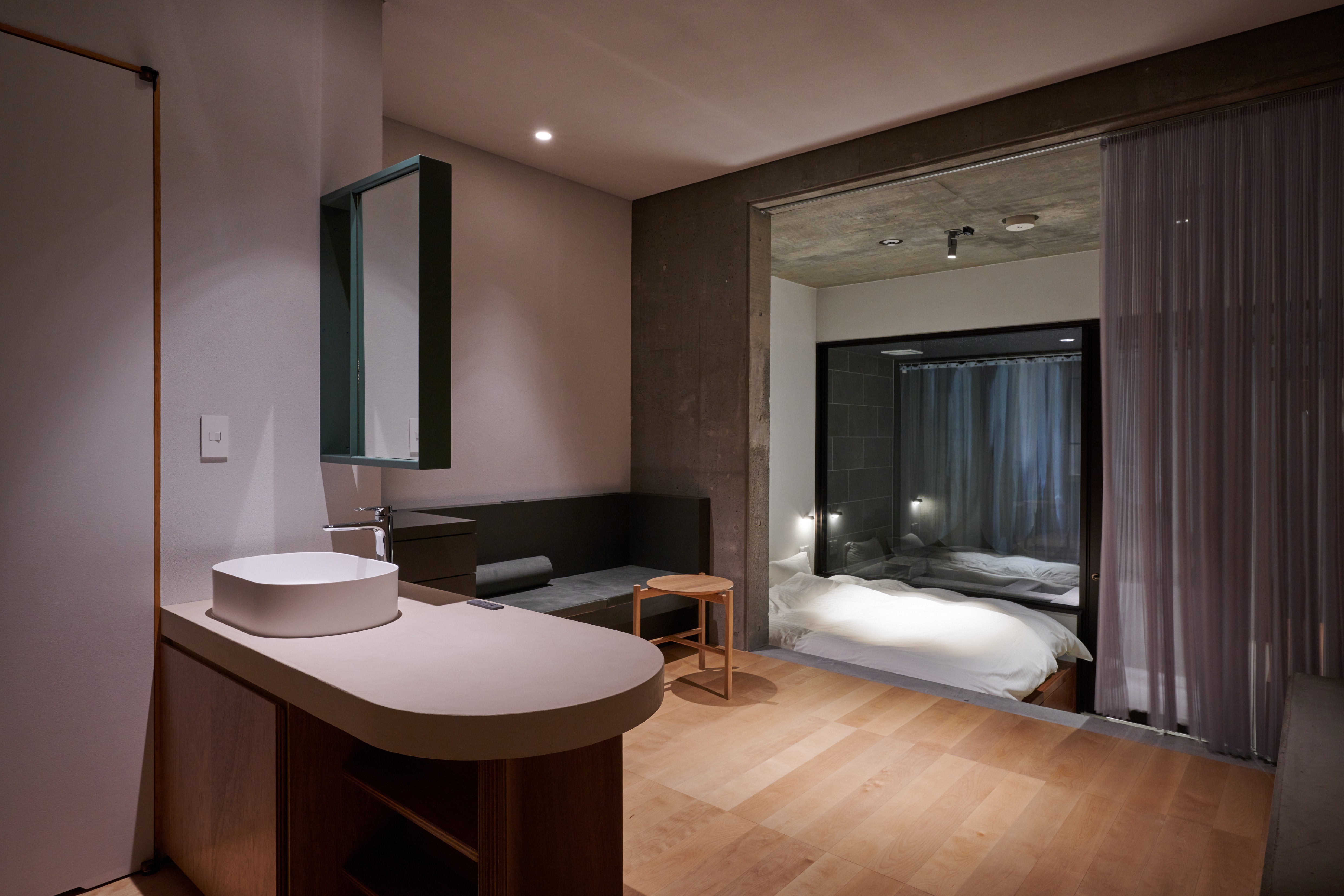 Second floor guest rooms