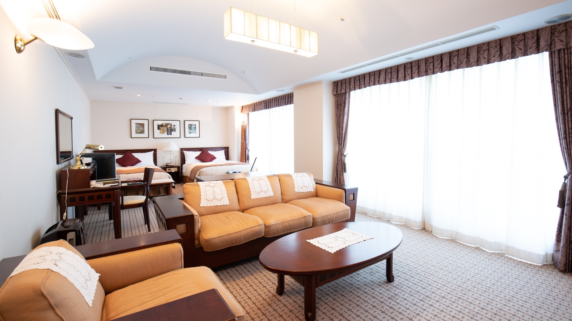 Western-style luxury twin 60 square meters (Hakone side)