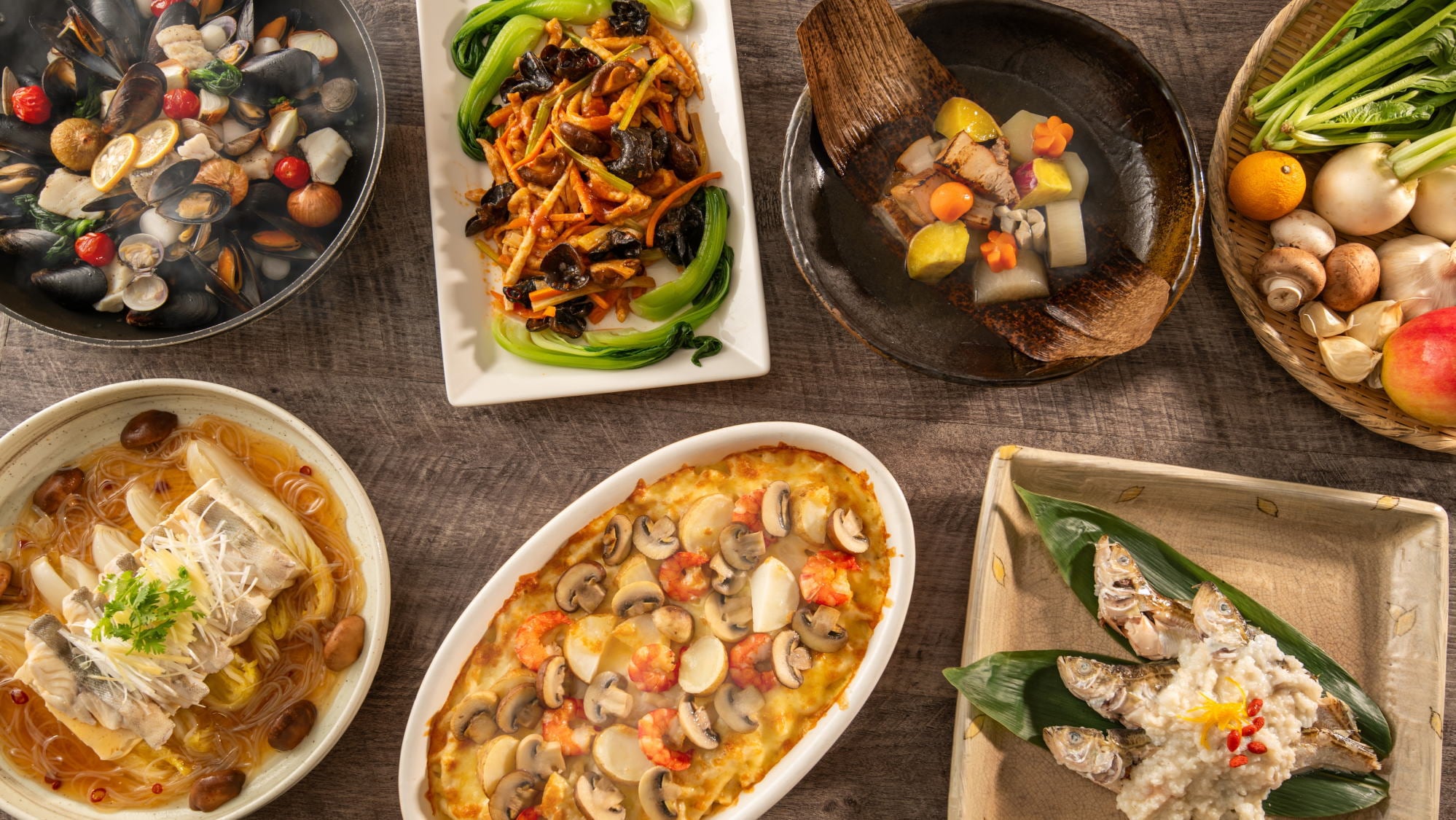 【冬季自助餐】享用秋田和田澤湖當季食材，以自助餐形式呈現日式、西式和中式菜餚。