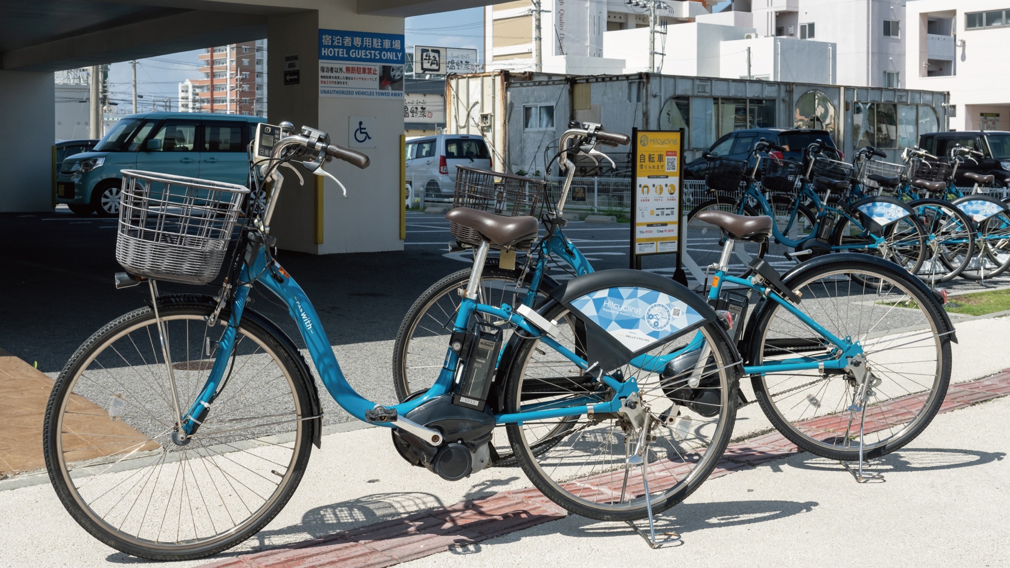 Share cycling (7 minutes to Okinawa Arena)