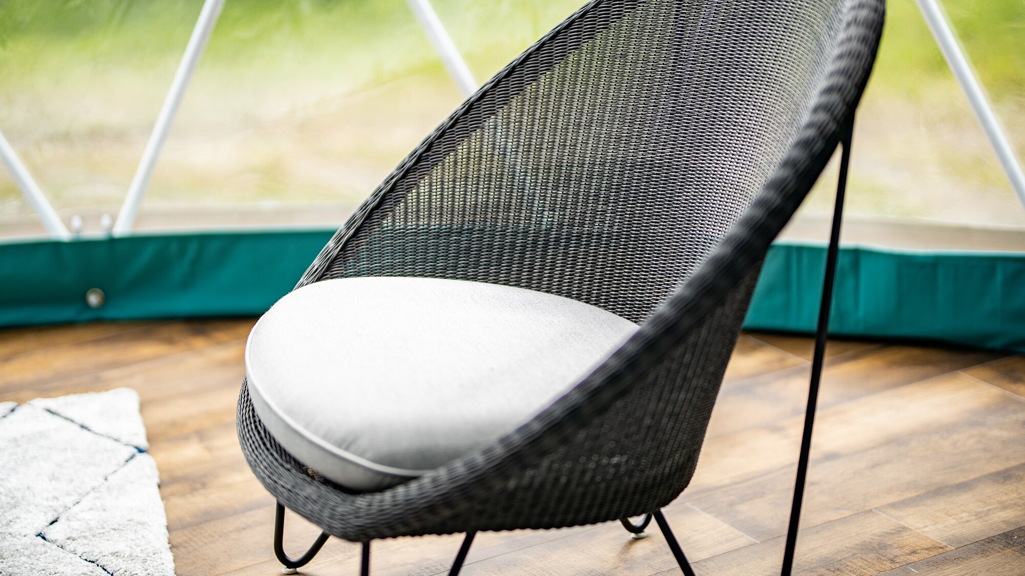 Fujin (image of inside the dome tent)