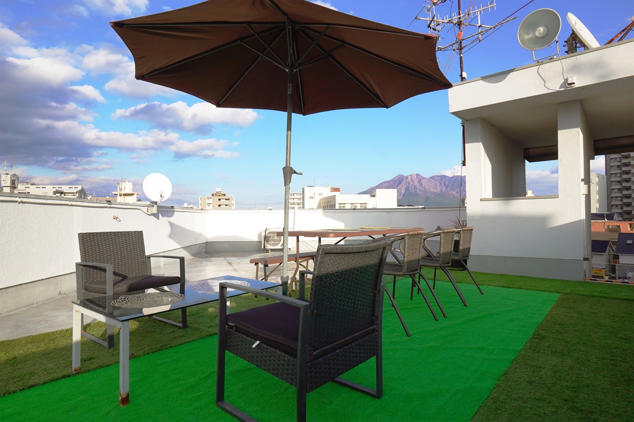 Rooftop terrace