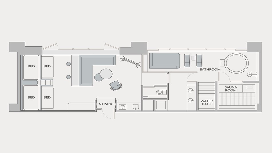 Premier Sauna Bank Suite