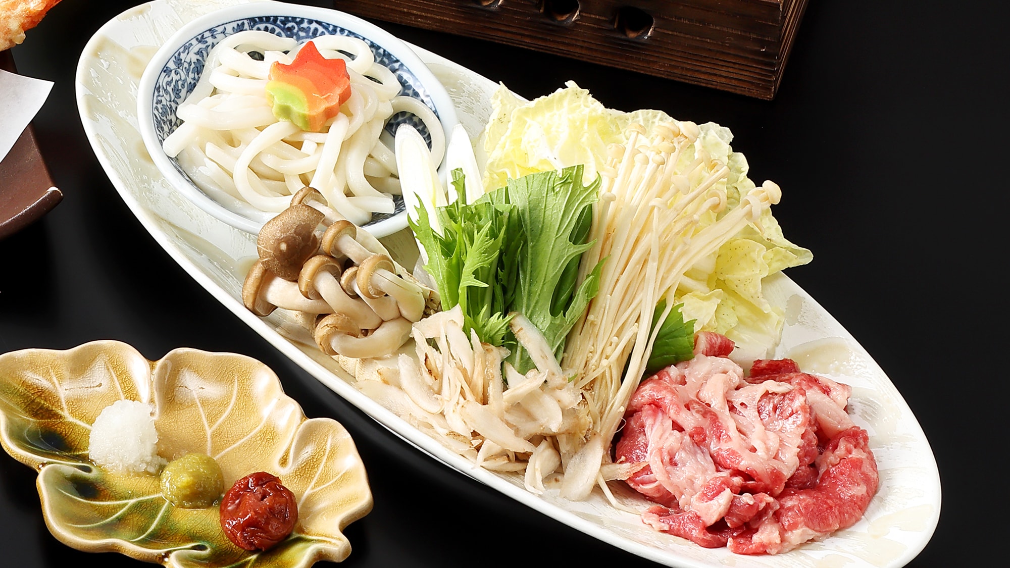 เมนูหม้อไฟโซซูริเนื้อวากิวพิเศษประจำจังหวัดทางเหนือ
