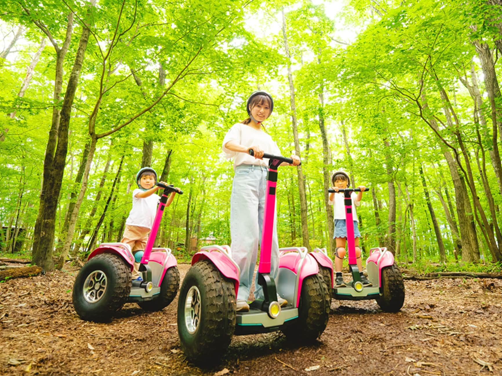 If you come to Nasu, you can't miss the Gyro Ride!