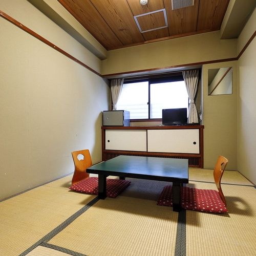 <Japanese-style room 6 tatami mat bath toilet shared type>