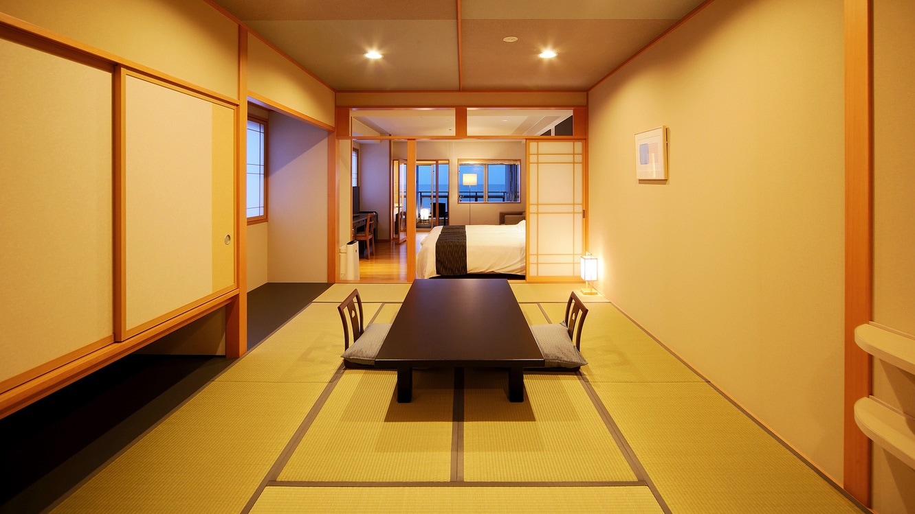 Deluxe room The Japanese-style part of the Japanese-Western style room.