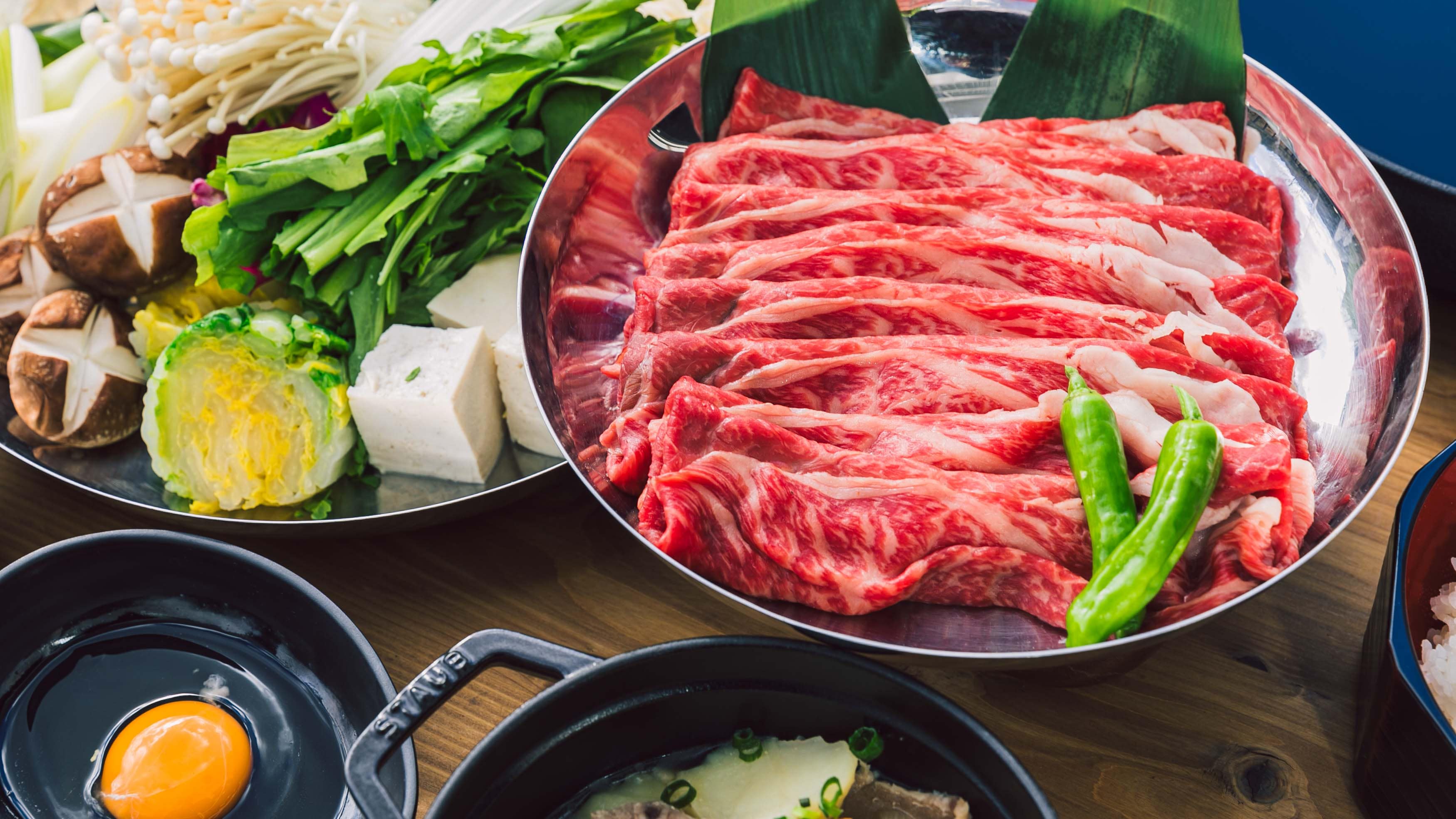 สุกี้ยากี้เนื้อคุมาโนะ