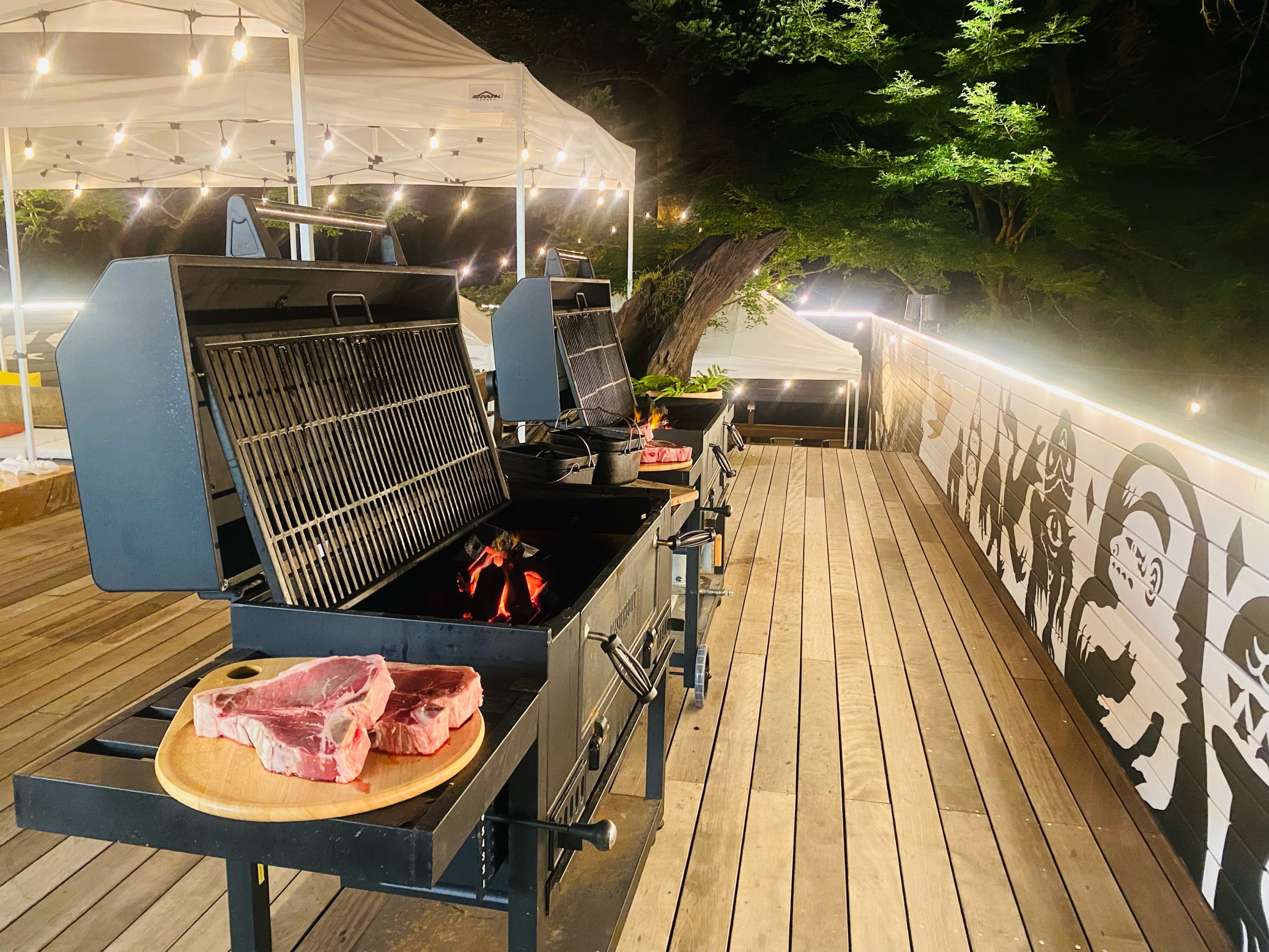 BBQ stand