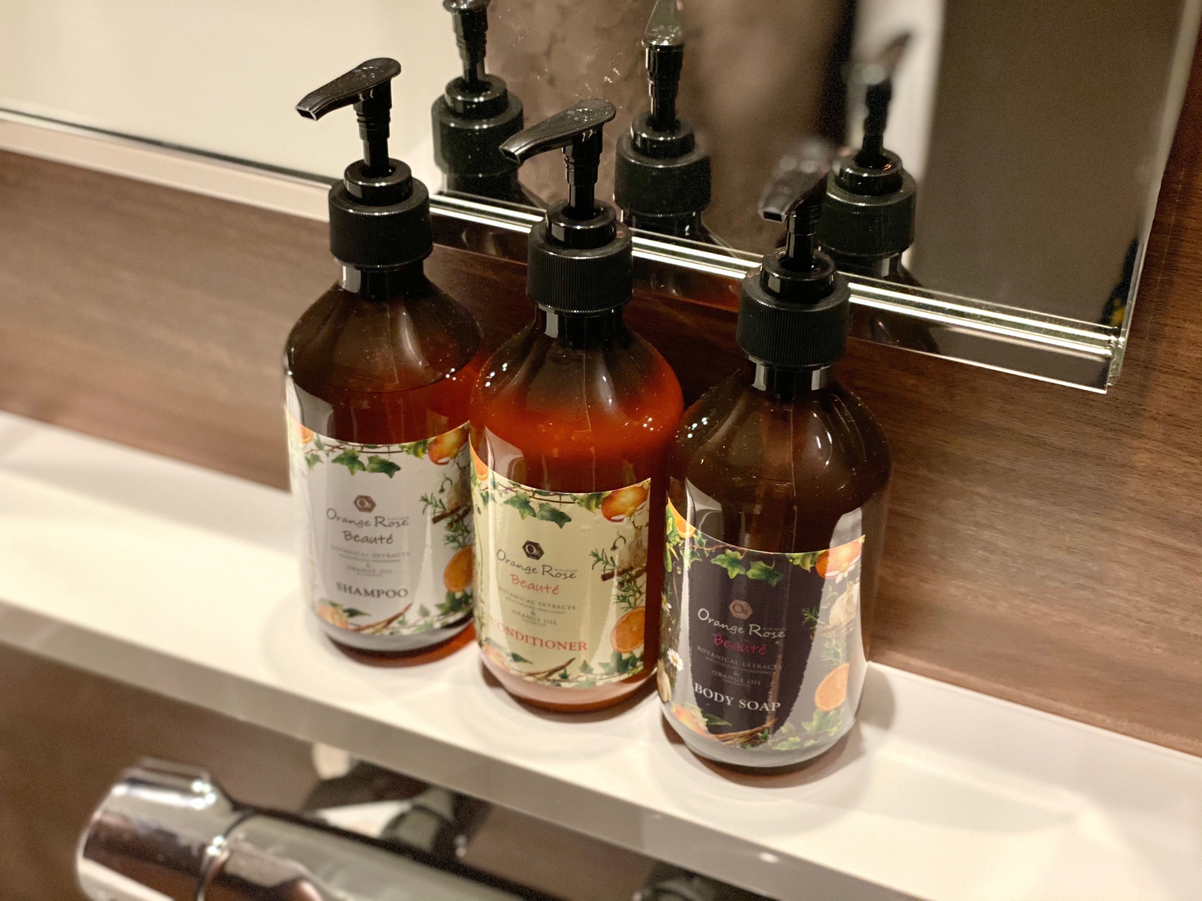 We offer amenities carefully selected by our staff.