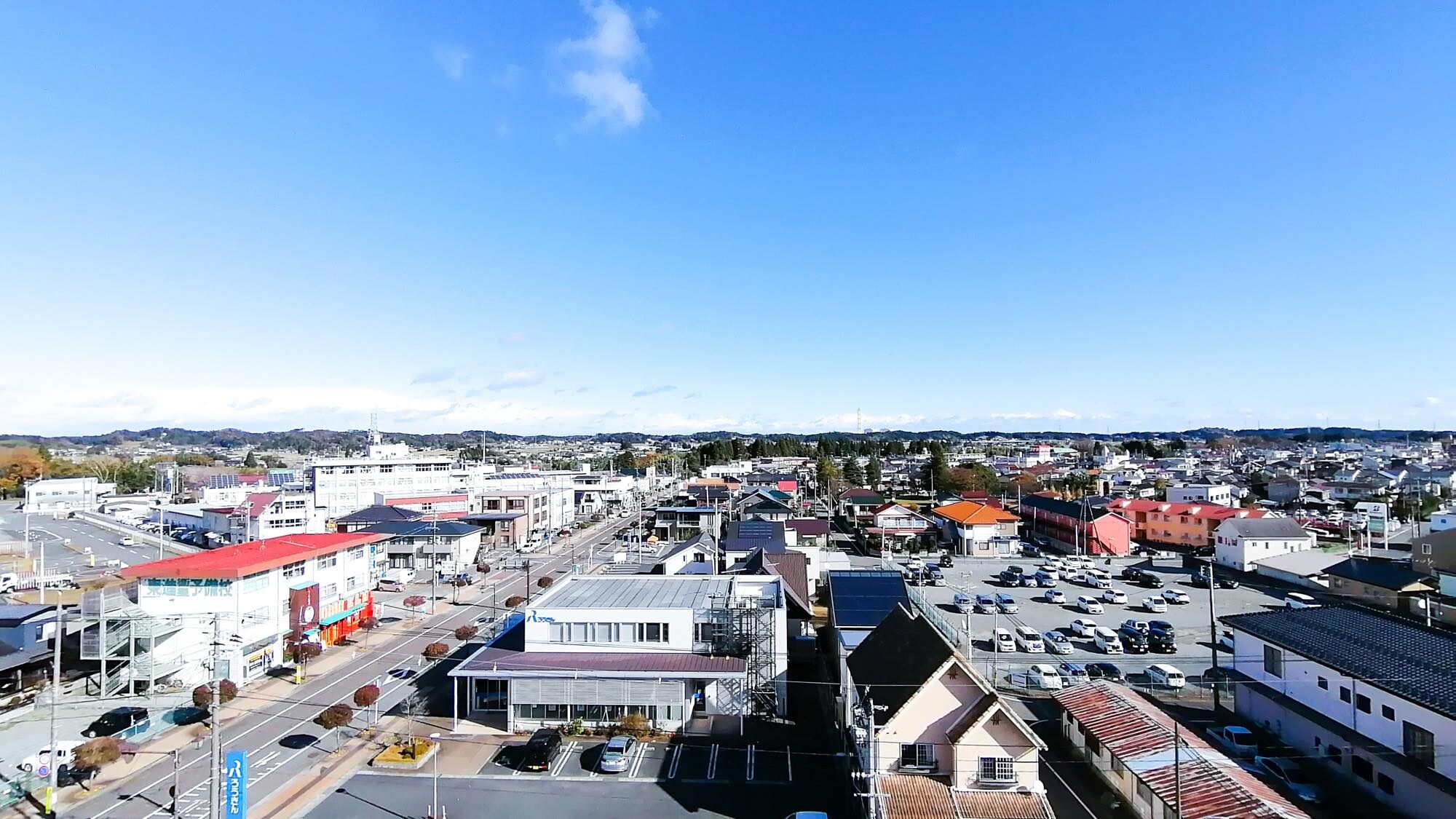 Panorama kota Minamisoma