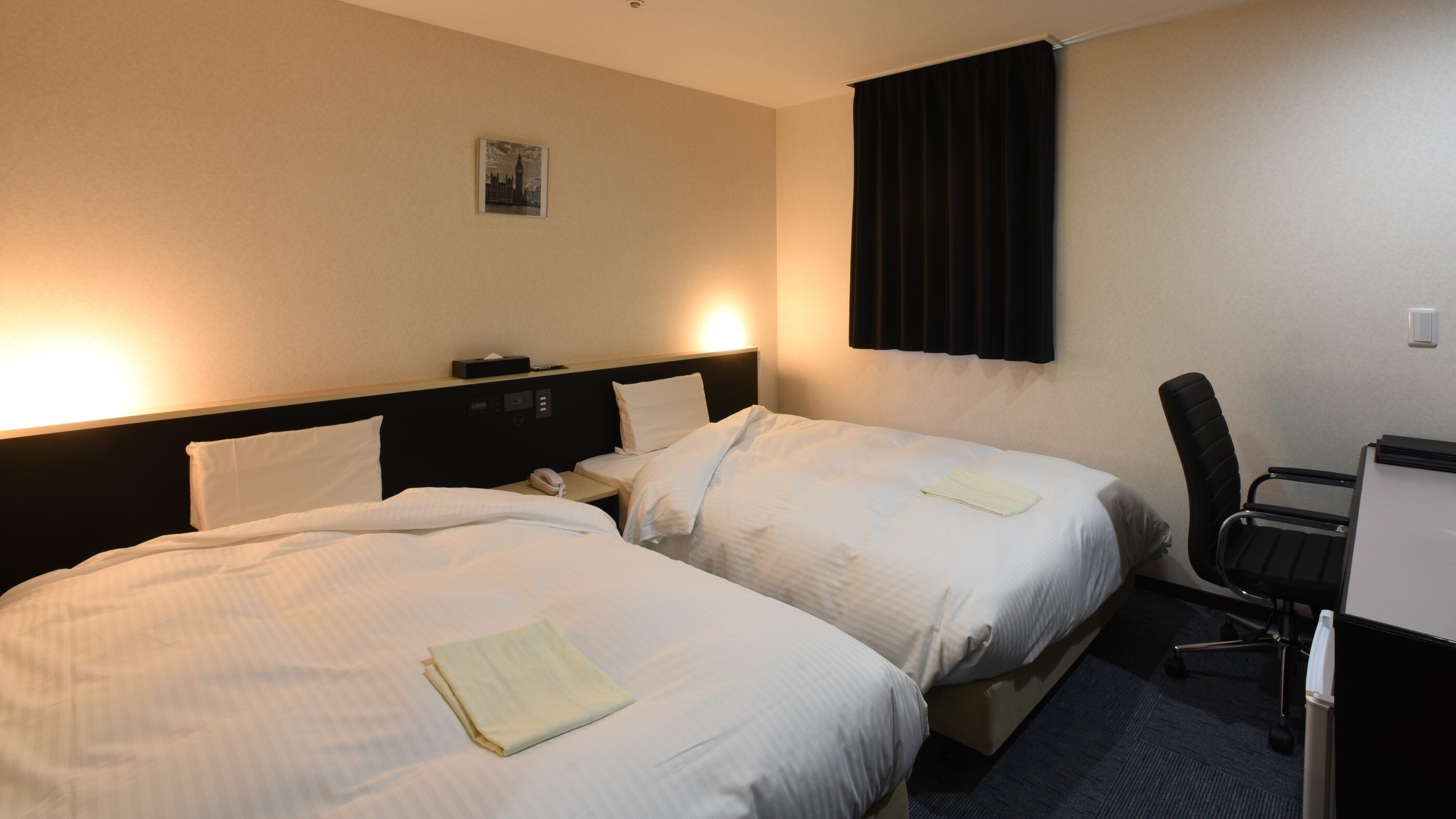 A convenient room for staying with friends ♬