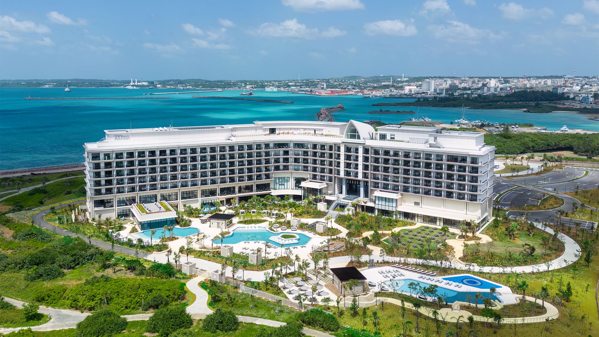 [ภายนอกโรงแรม] โรงแรมรีสอร์ทที่สามารถมองเห็นทัศนียภาพของมหาสมุทรมิยาโกะสีฟ้าและพระอาทิตย์ตกที่งดงามตระการตา