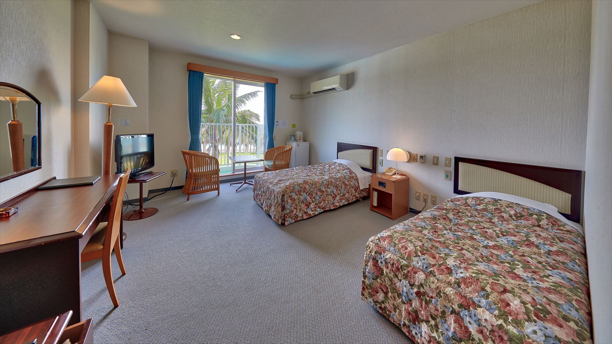 An example of a Japanese and Western room